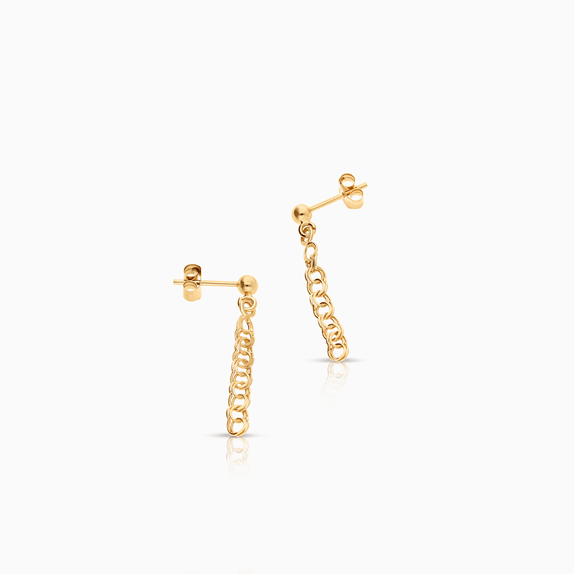 Bismarck earrings 1.08g 18K gold