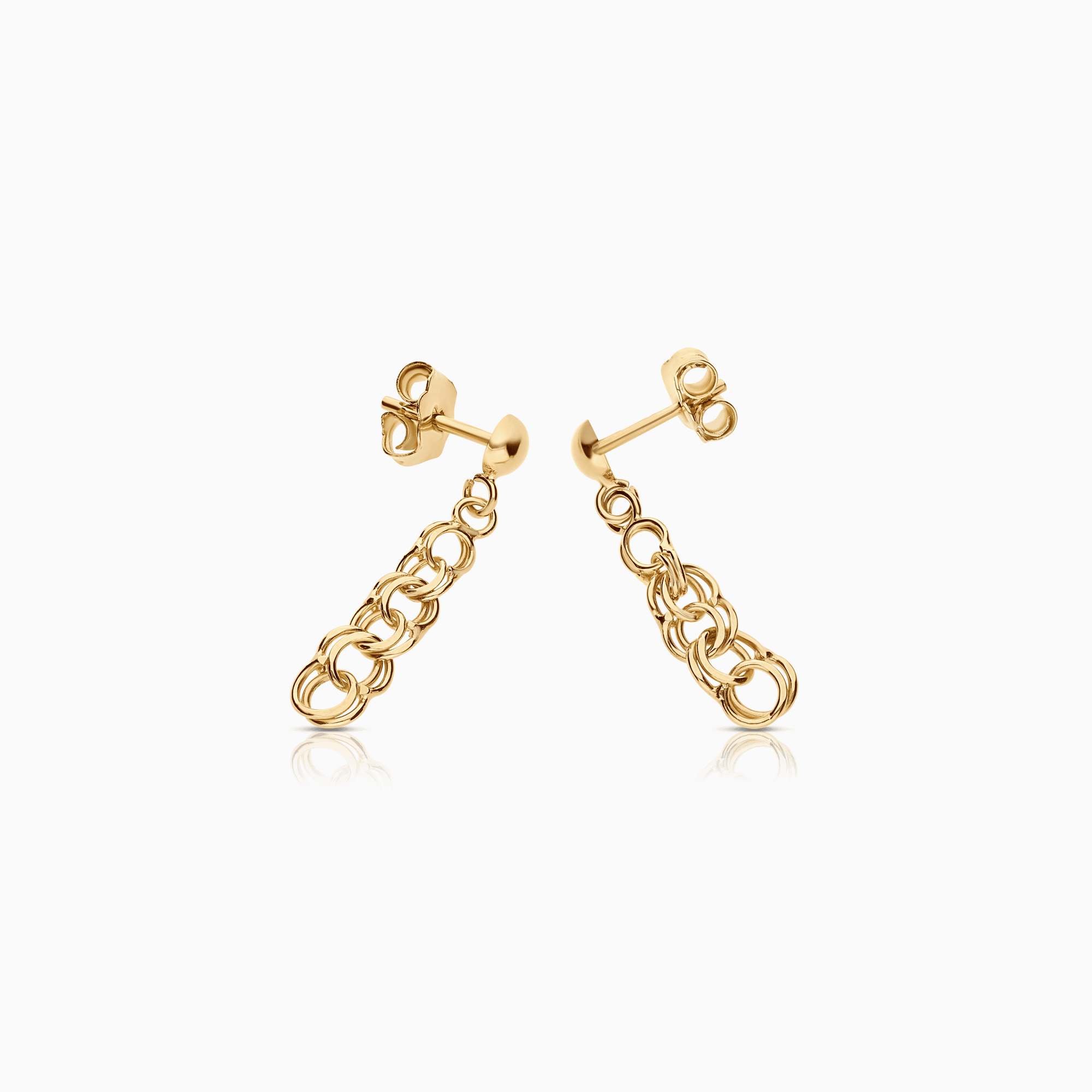 Bismarck earrings 1.83g 18K gold
