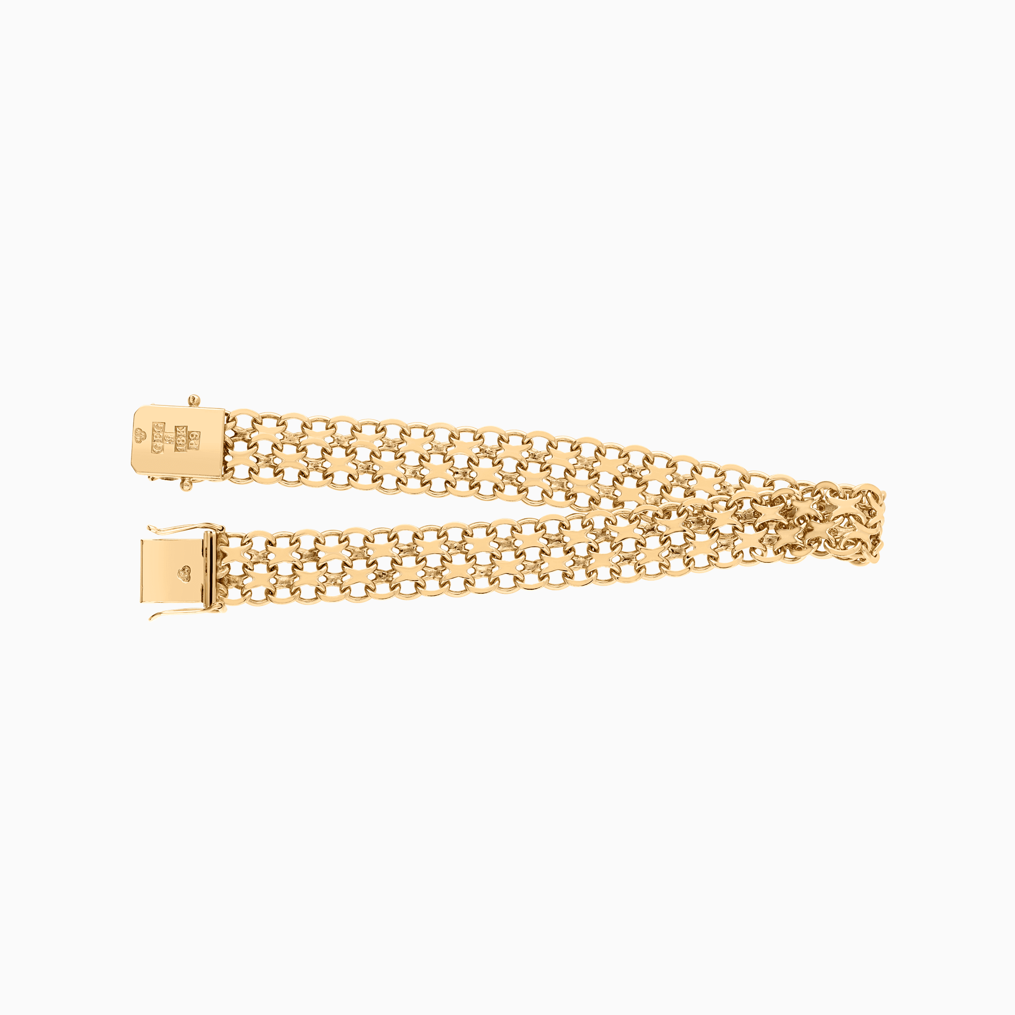 X-länk armband 18,20g 18K guld
