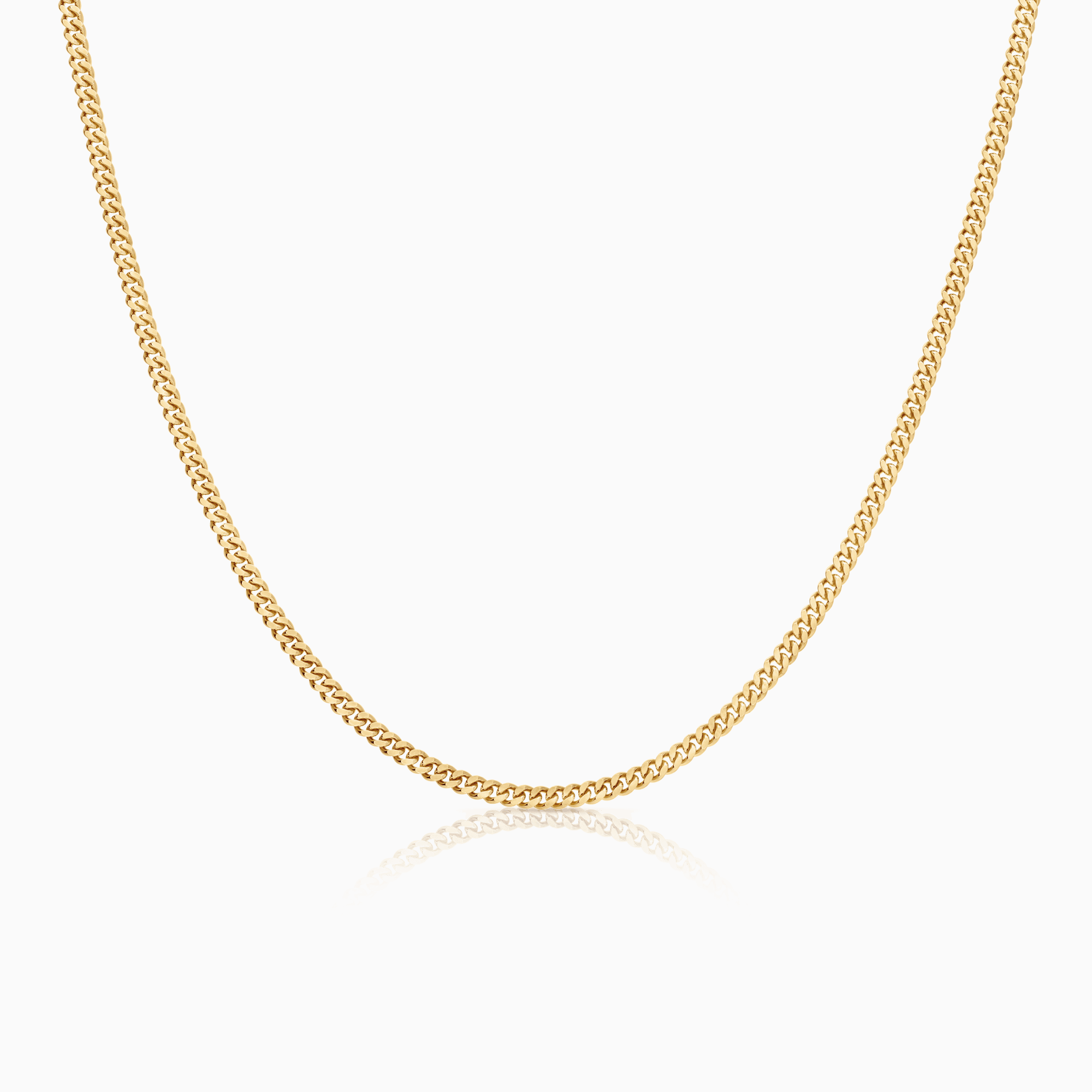 Curb chain 18.22g 18K gold