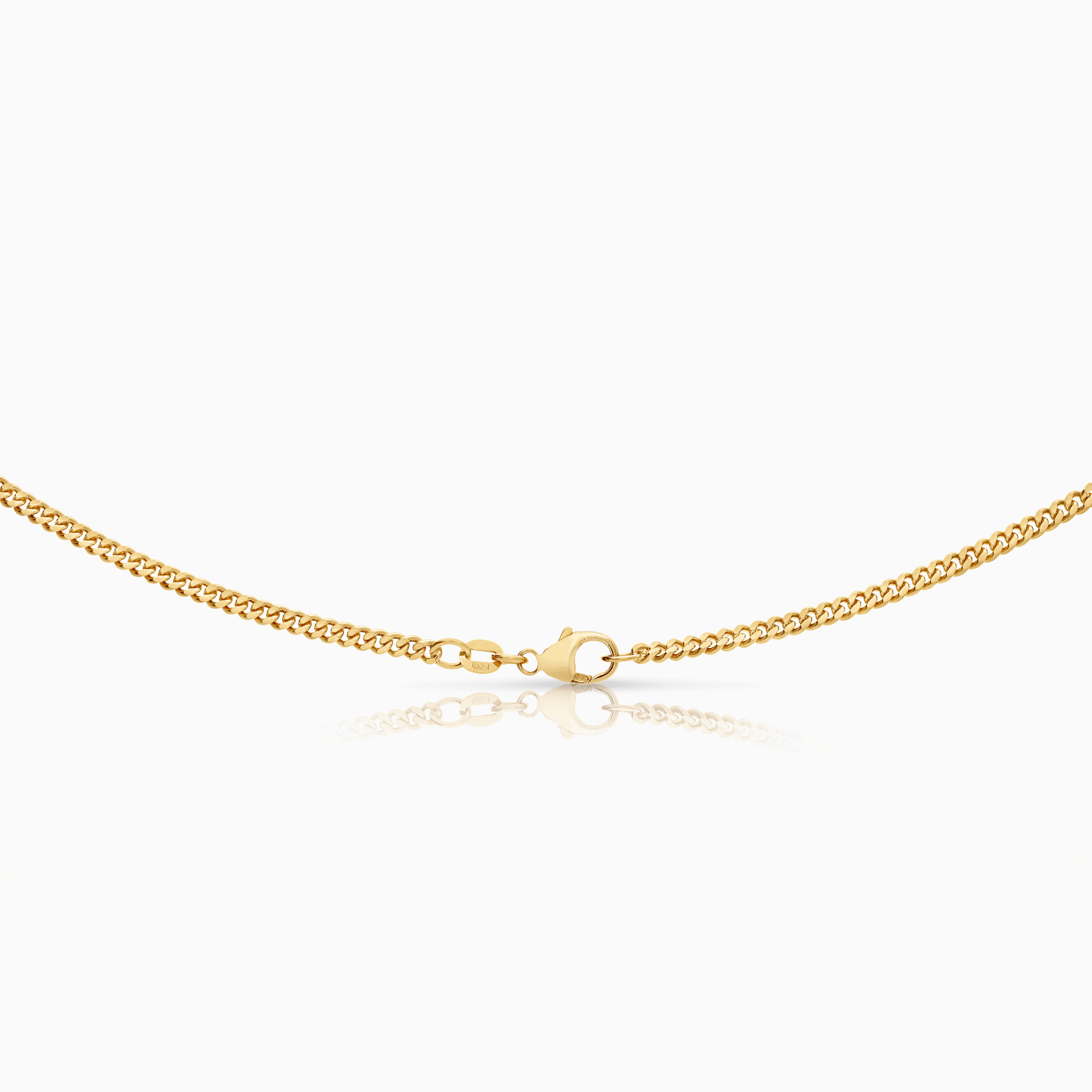 Curb chain 18.22g 18K gold