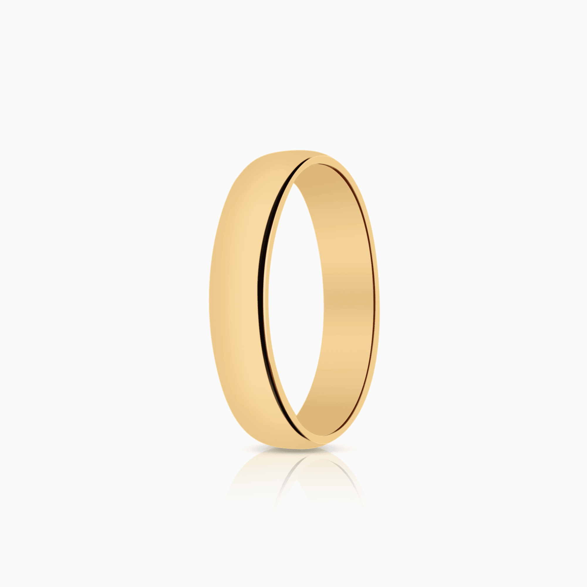 Schalins plain ring 4.83g 18K gold