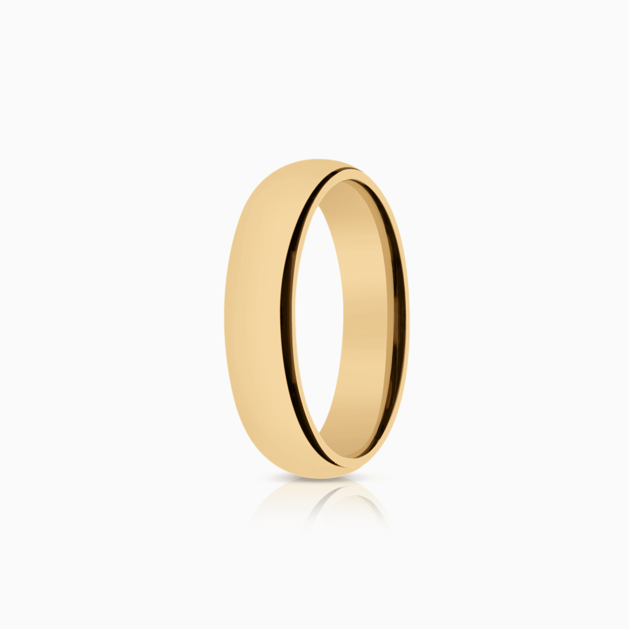 Schalins plain ring 5.14g 18K gold