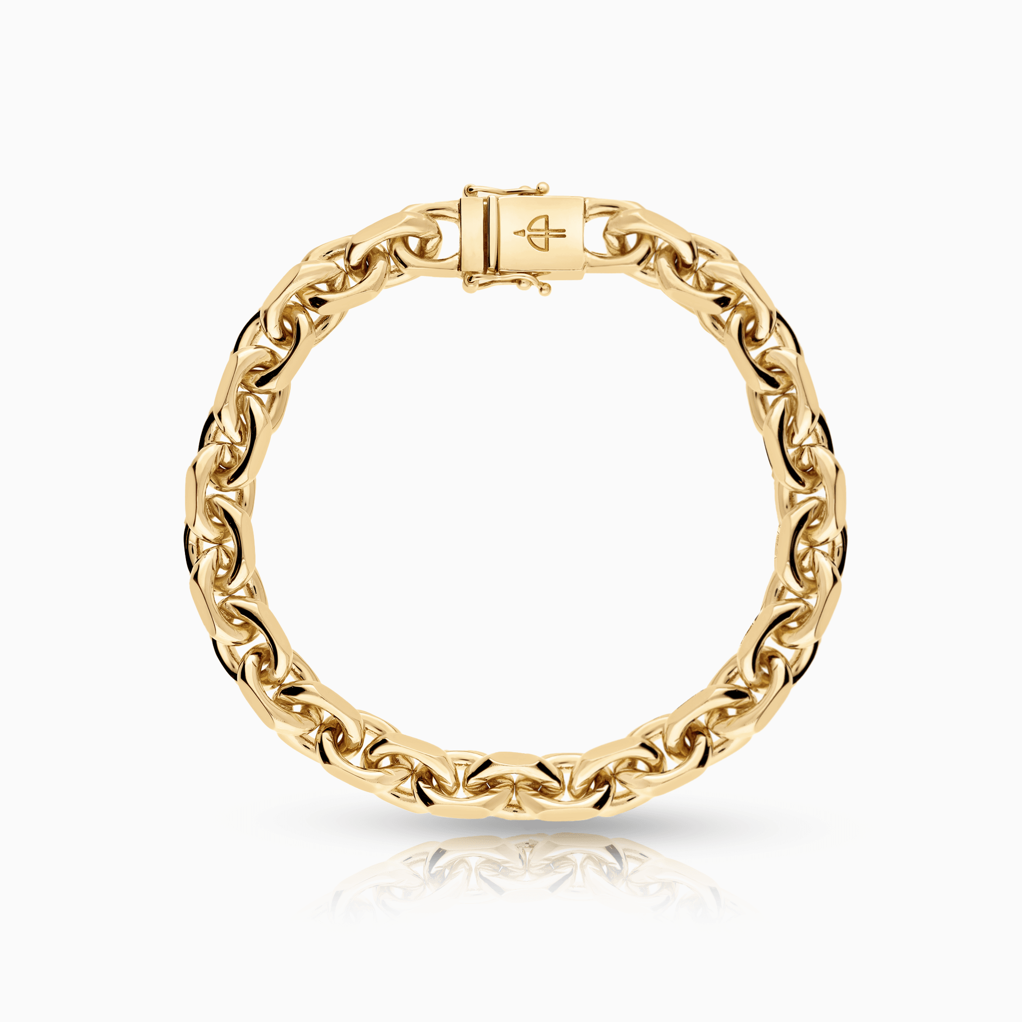 Cable bracelet 57.56g 18K gold