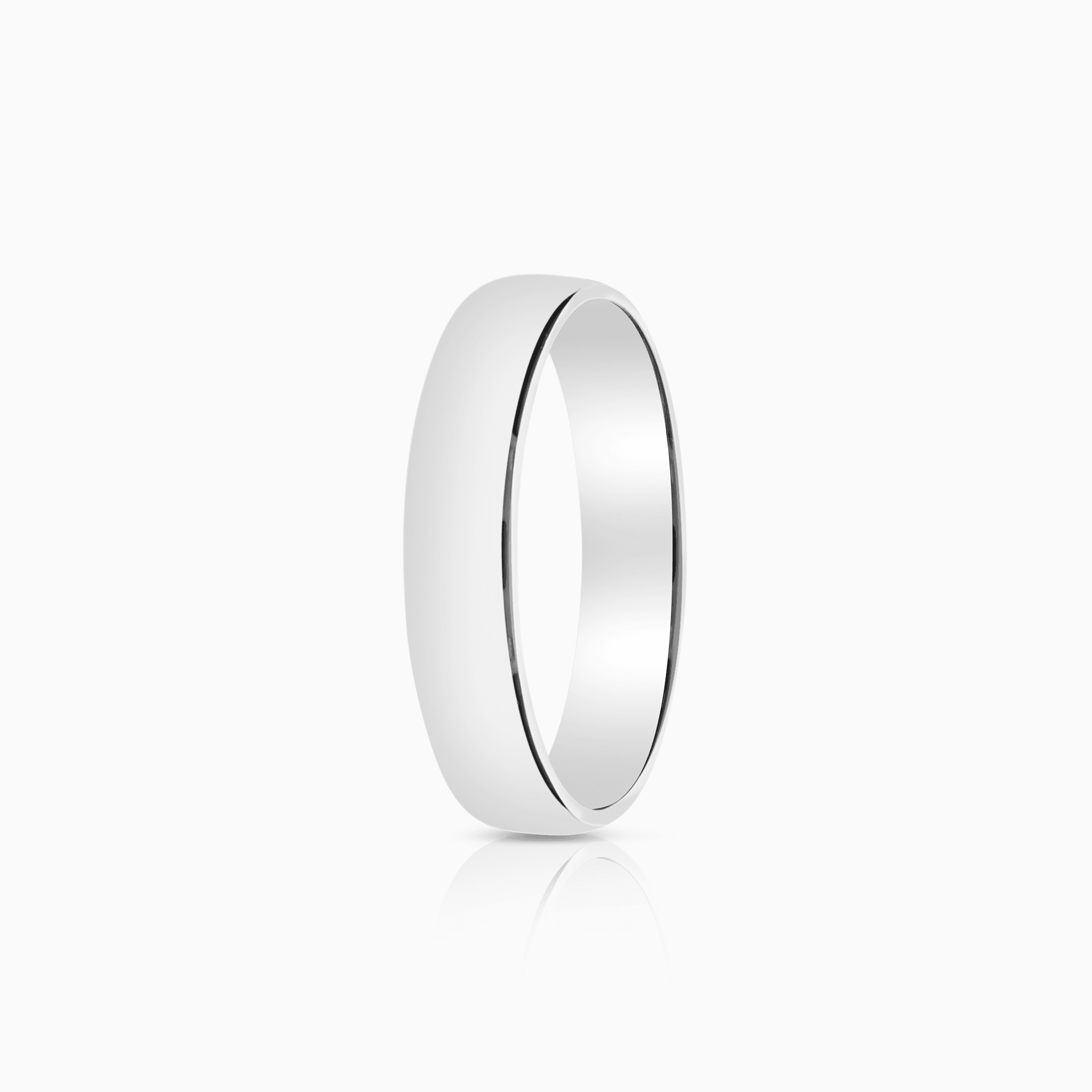 Schalins plain ring 6.92g 18K white gold