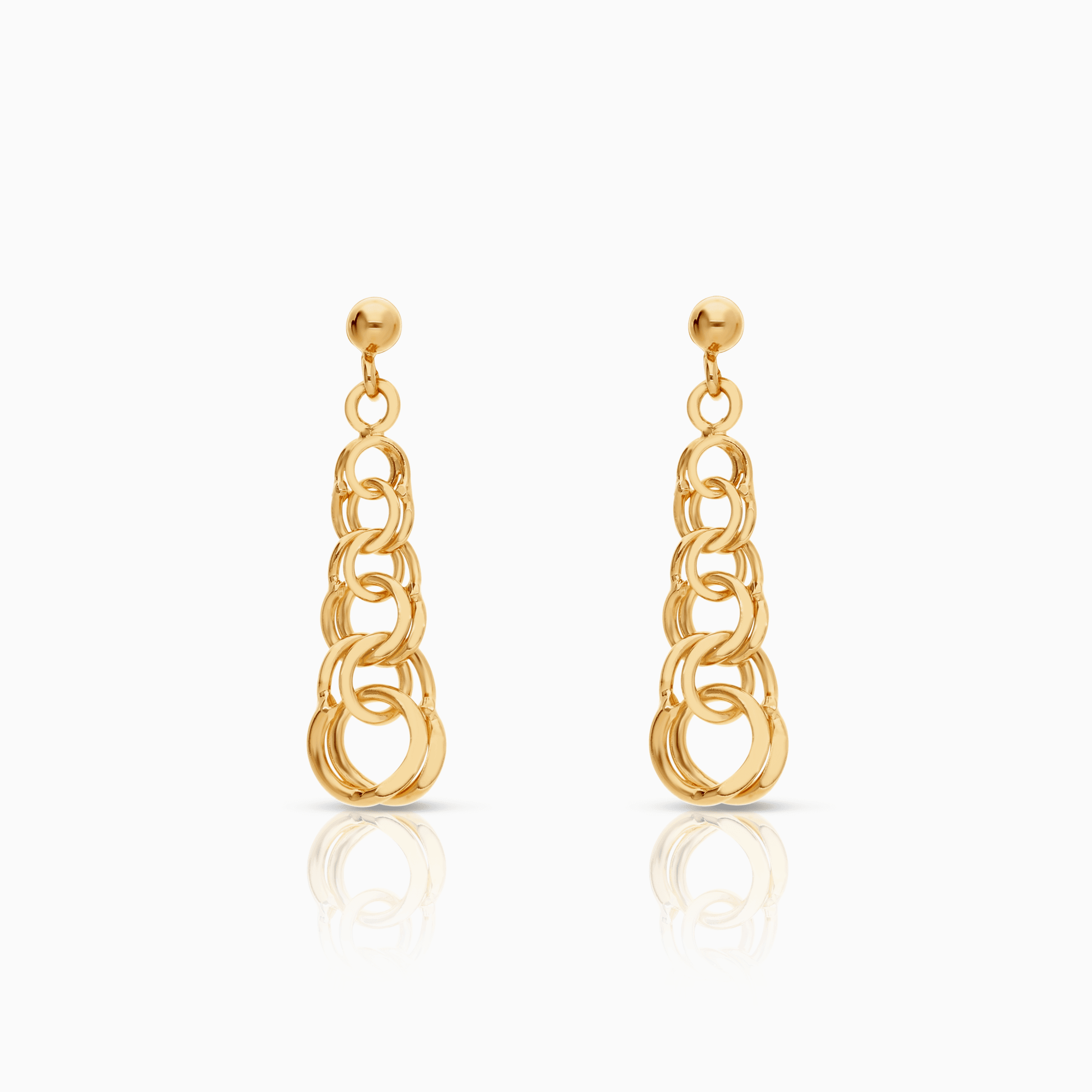 Bismarck earrings 2.78g 18K gold