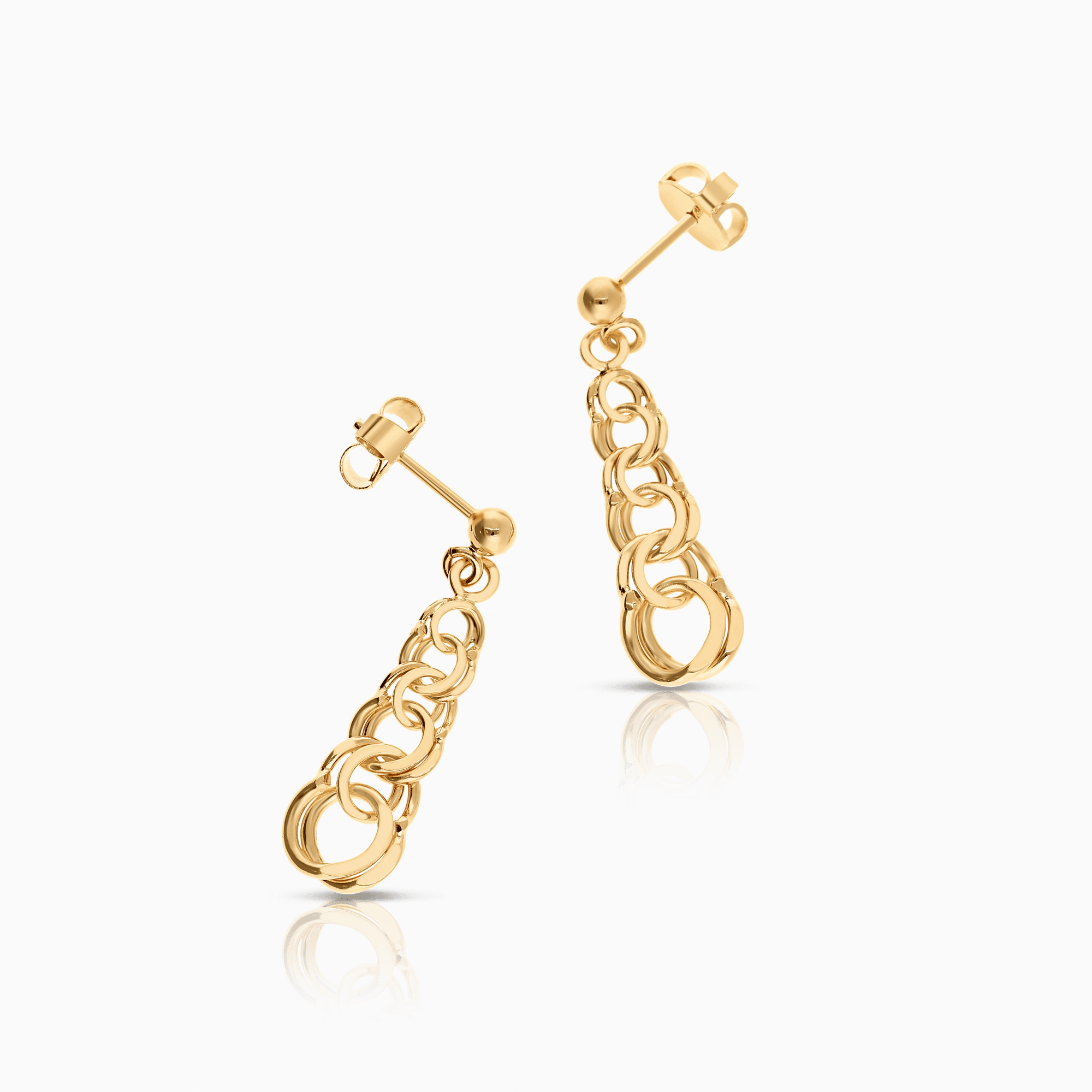 Bismarck earrings 2.78g 18K gold