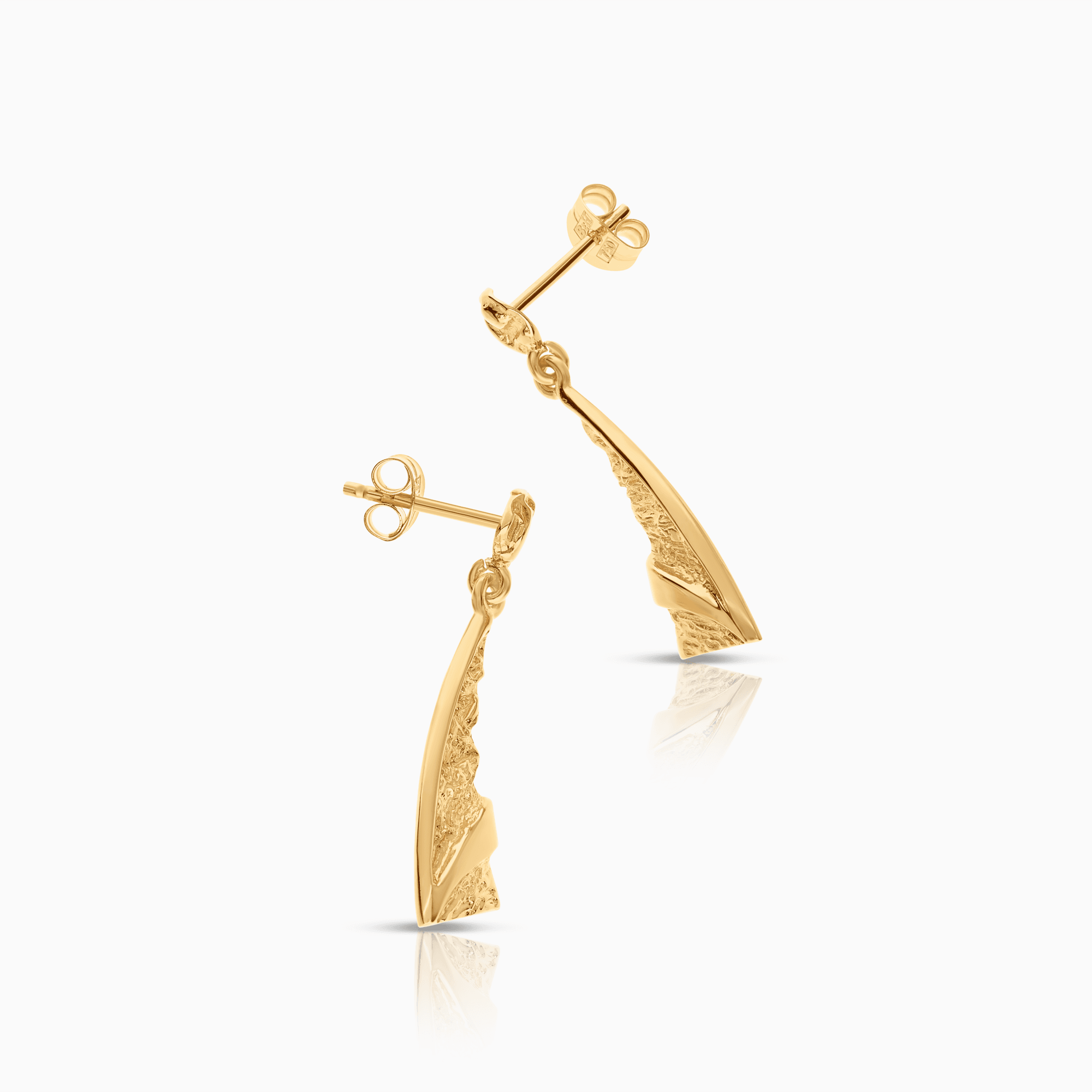 Gulløredobber 2,53g 18K gull