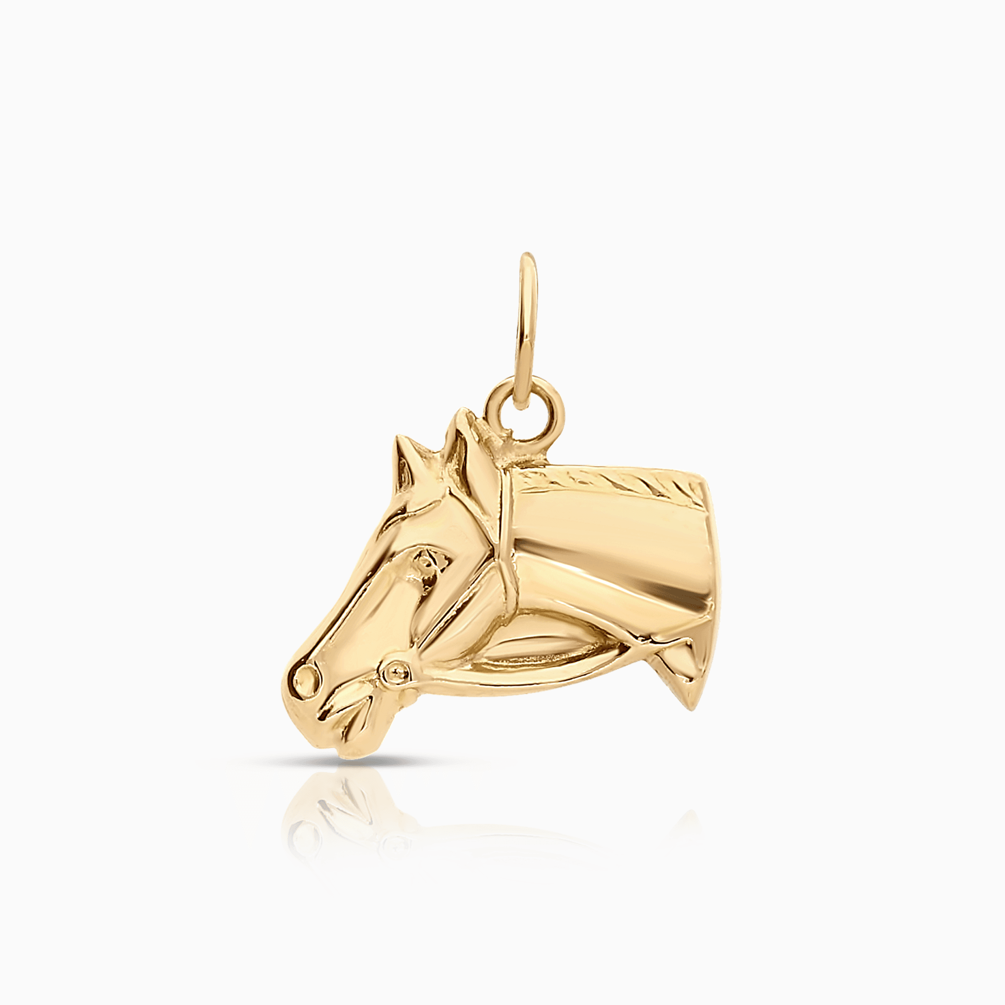 Hängsmycke häst 0,82g 18K guld