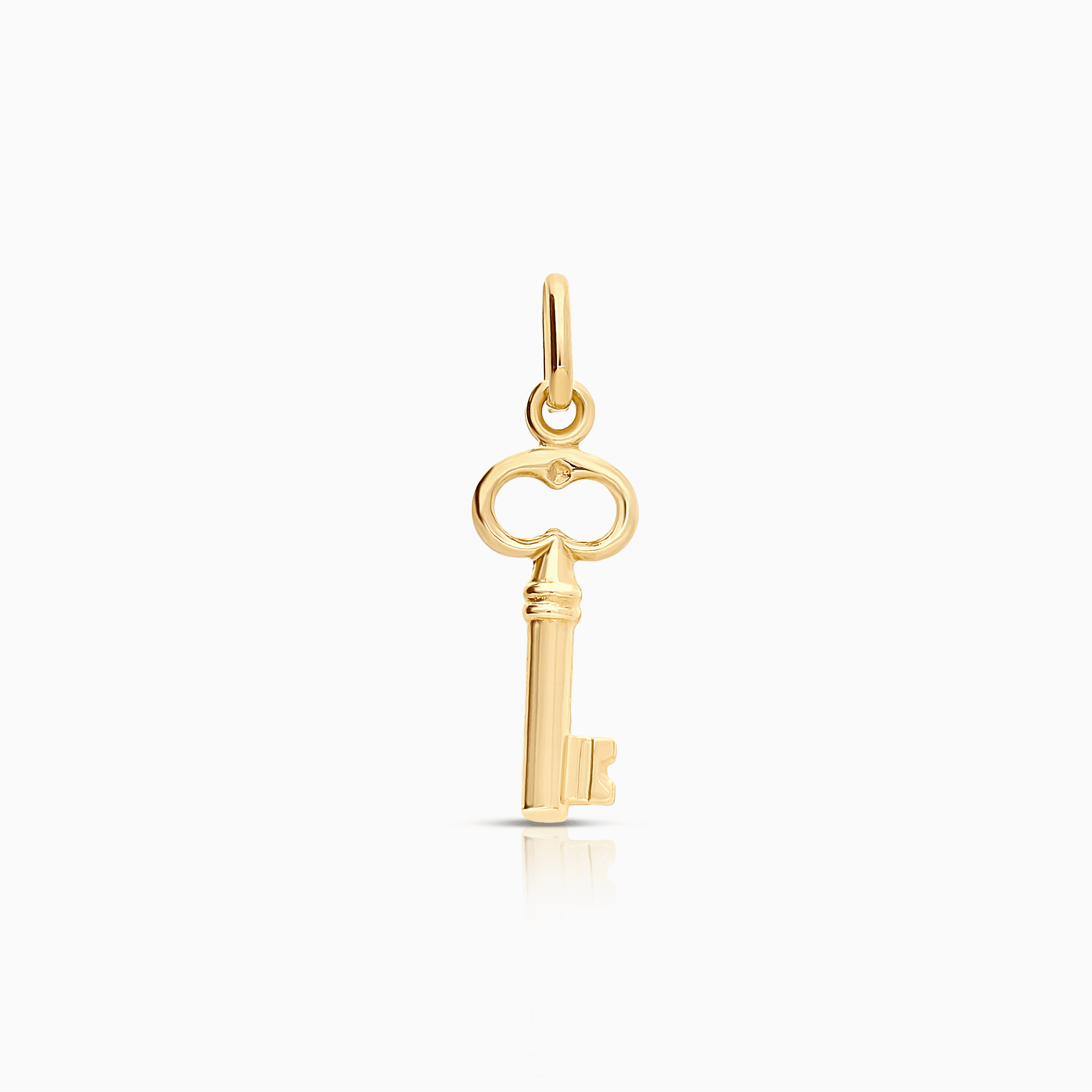Key pendant 0.75g 18K gold