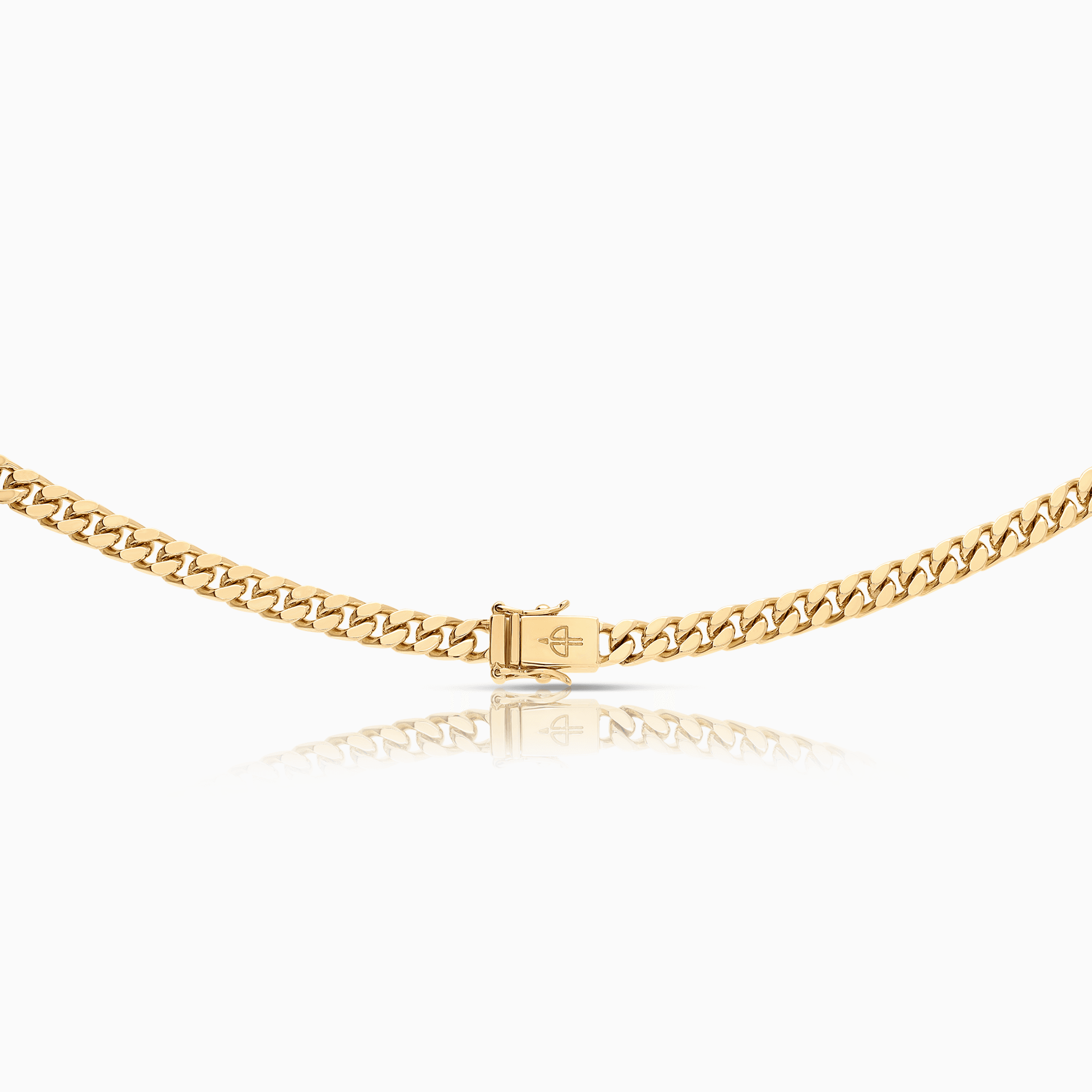Curb chain 66.20g 18K gold