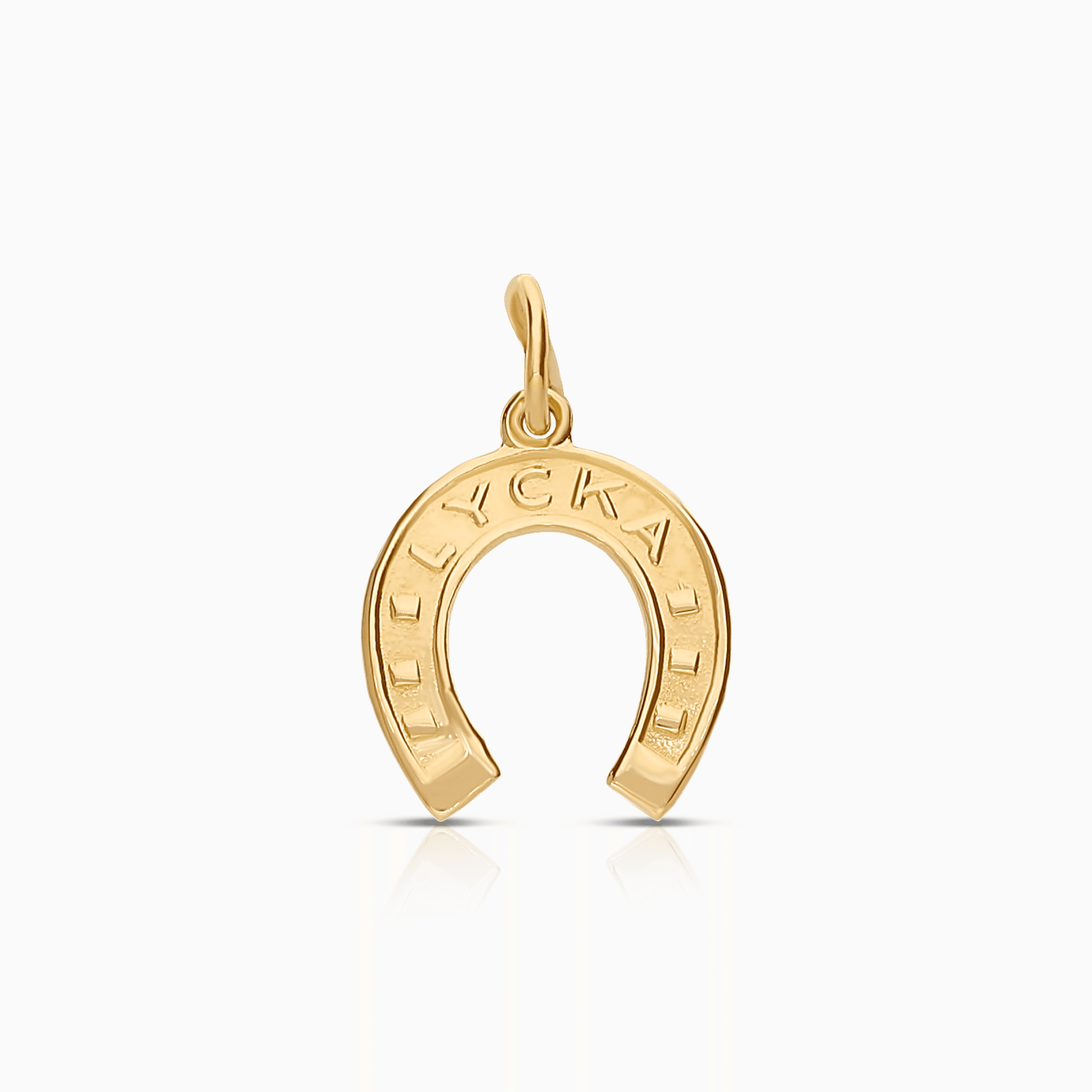 Horseshoe pendant 0.35g 18K gold