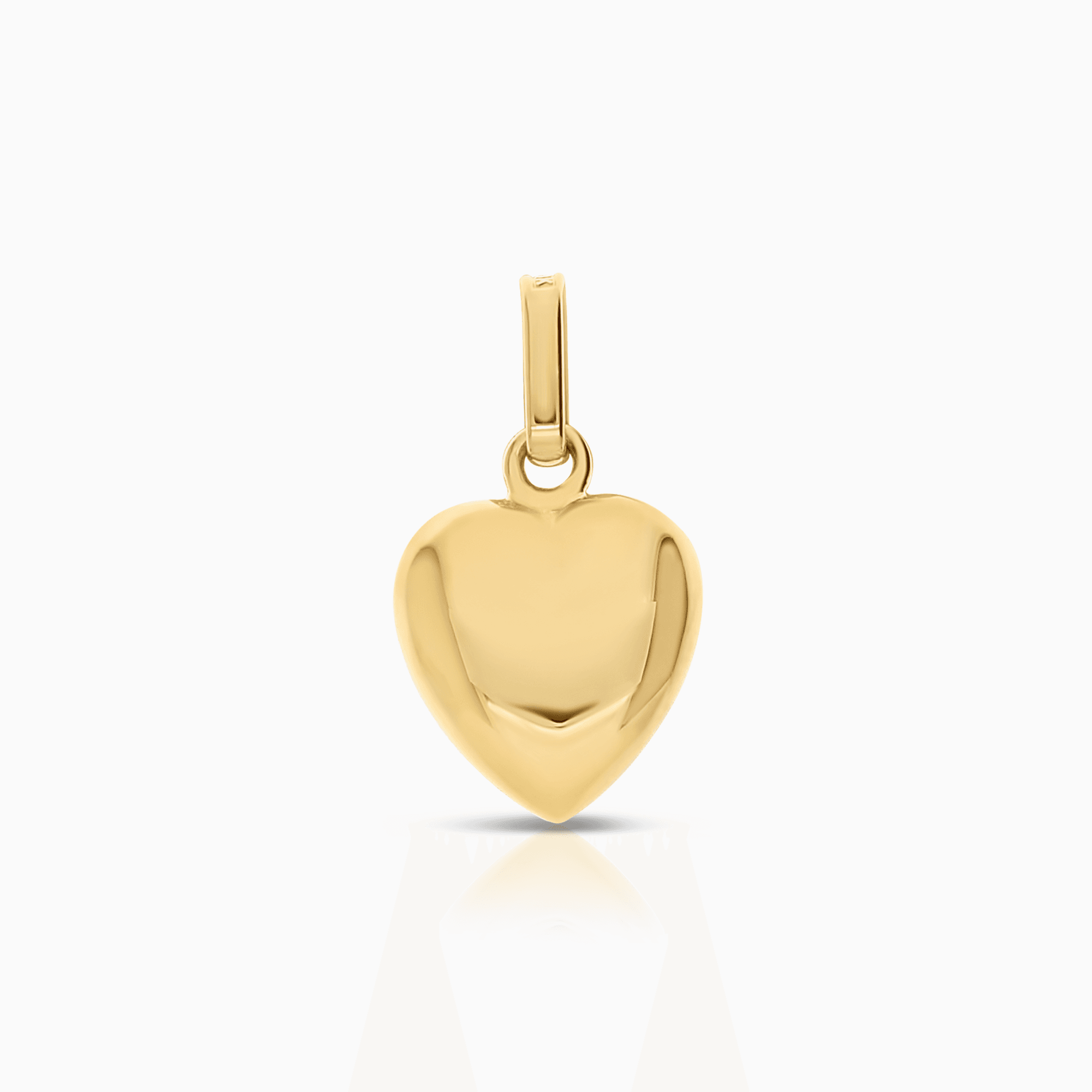 Heart pendant 1.82g 18K gold