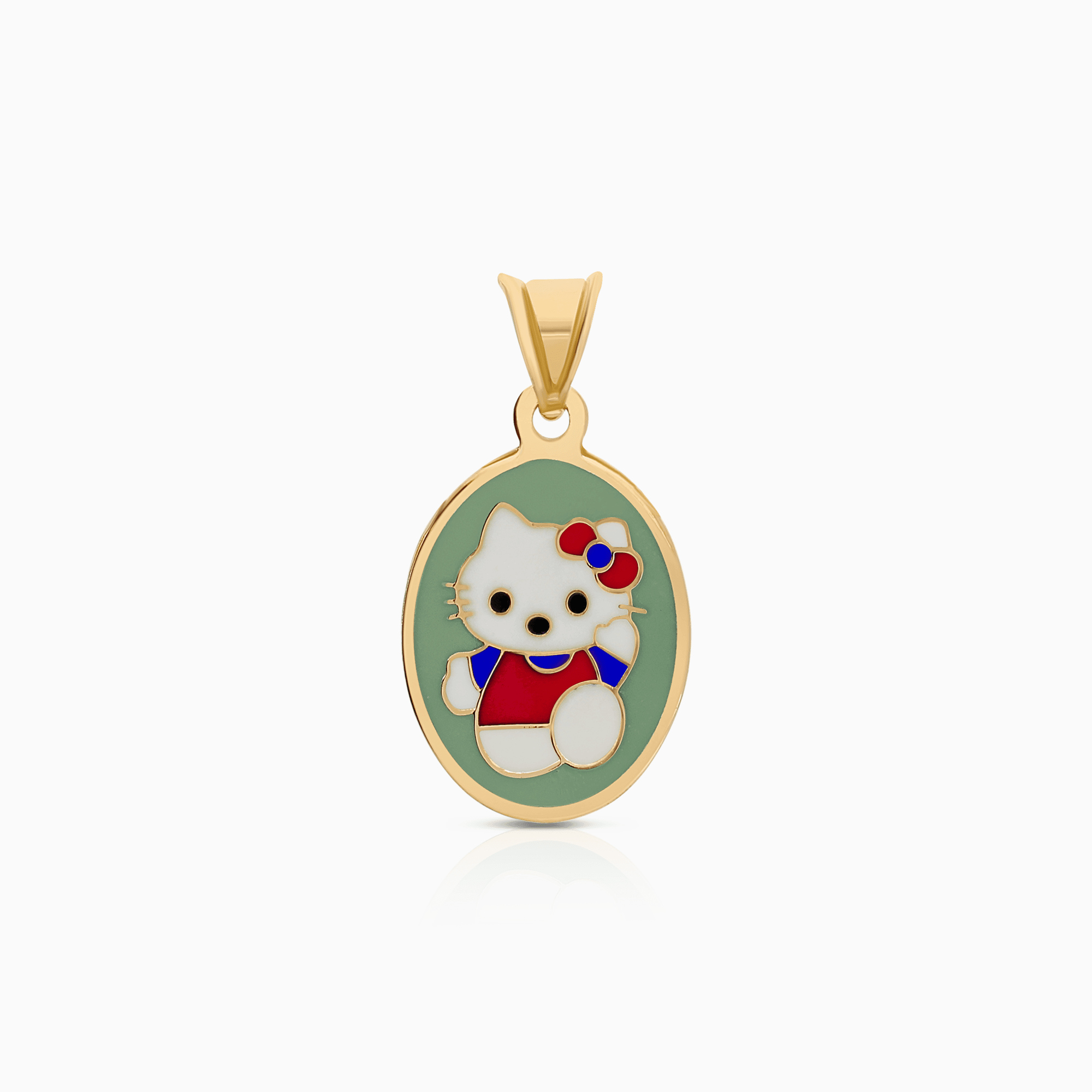 Hello Kitty pendant 1.23g 18K gold