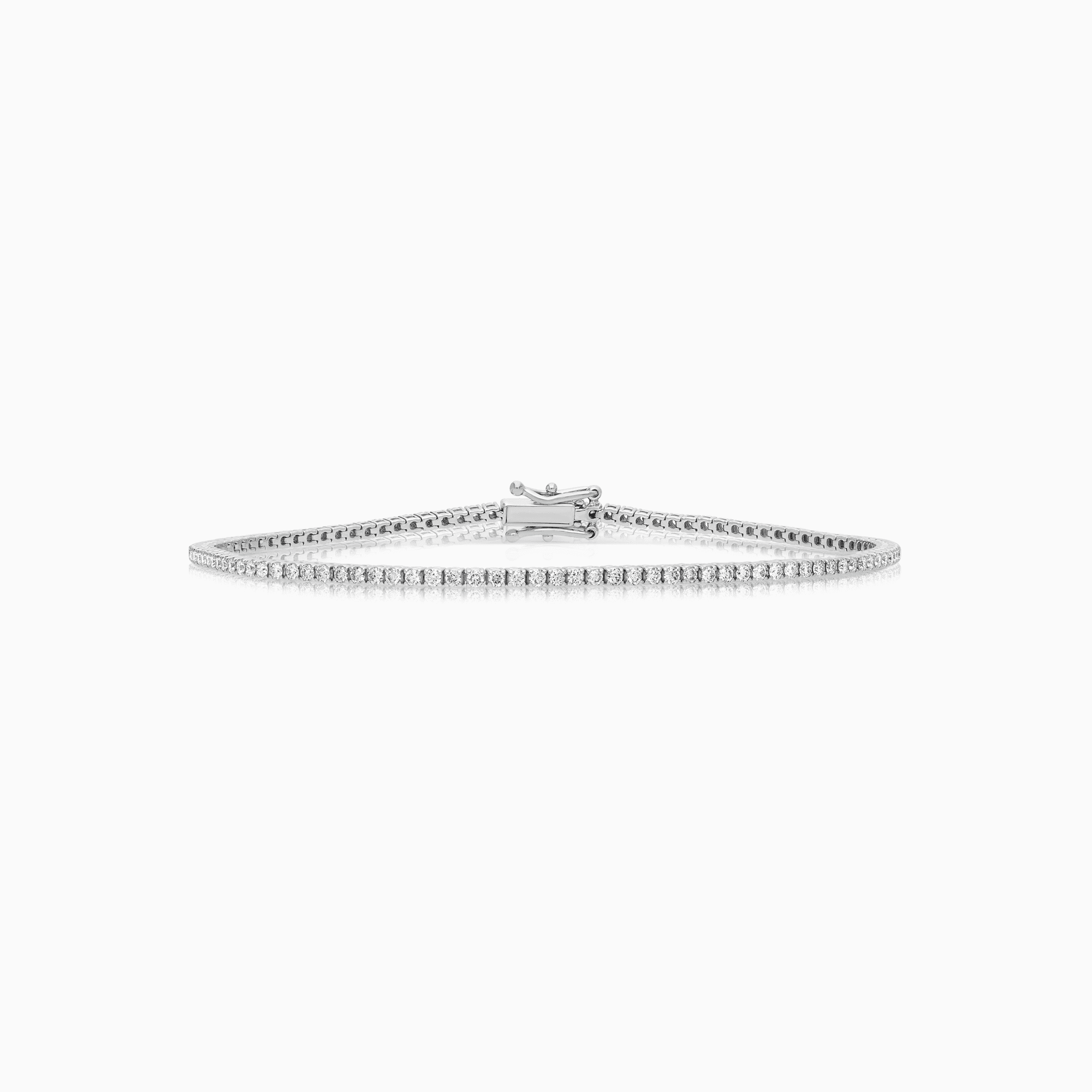 Tennisarmband 1,60ct 18K vitguld