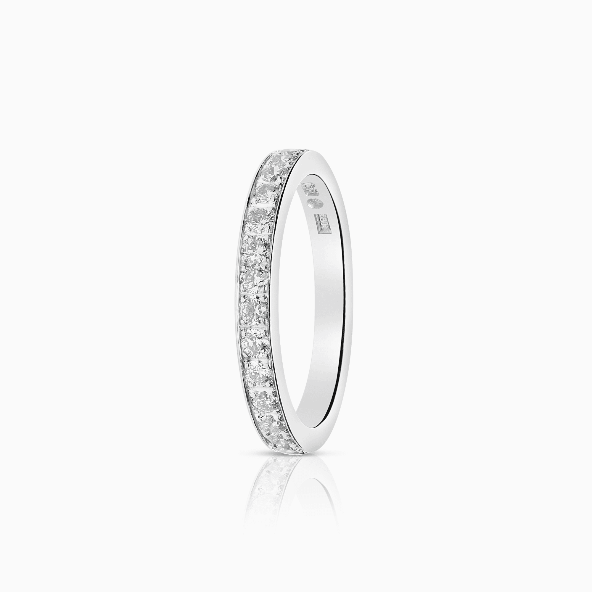 Alliansring 0,45ct 18K vitguld