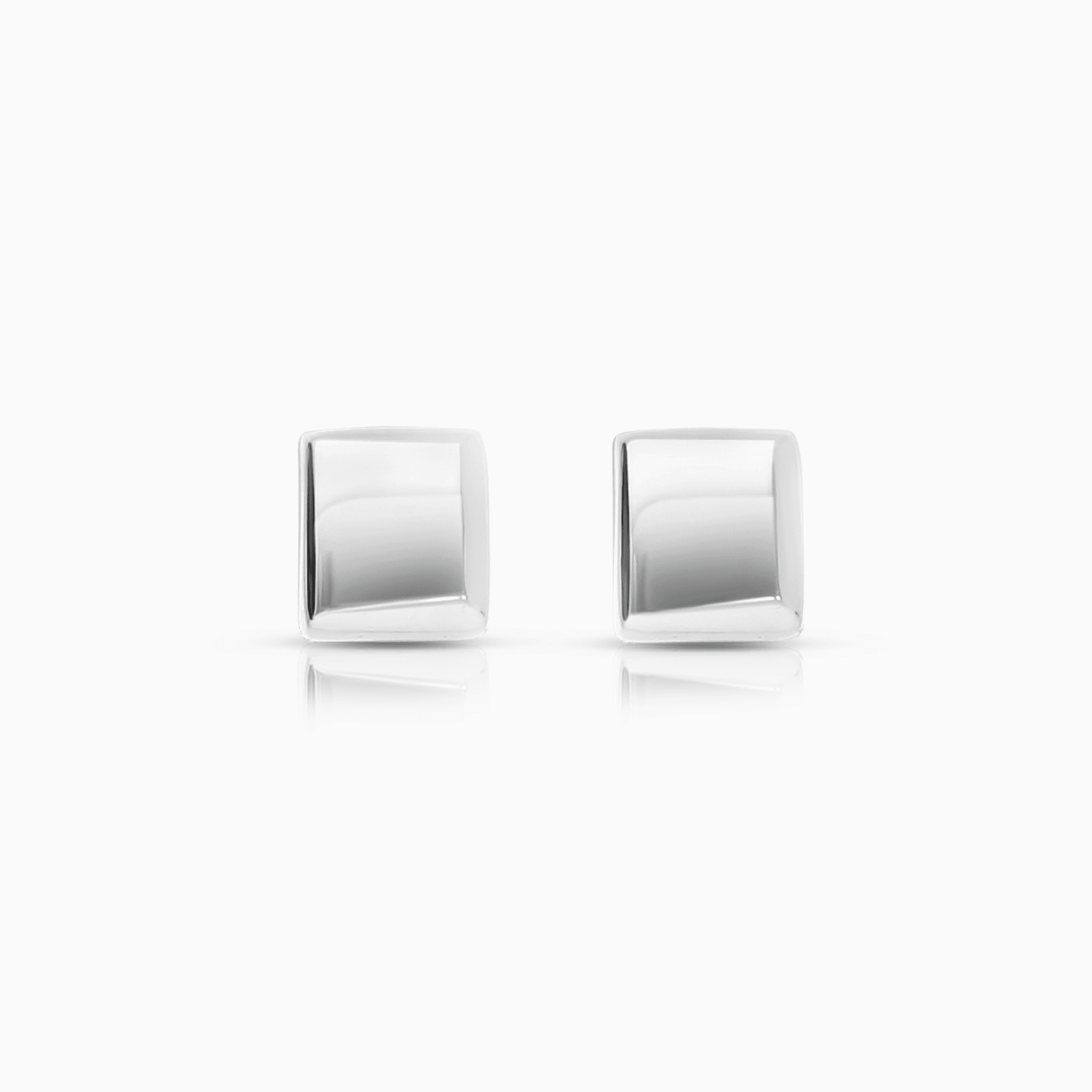 Gold Earrings 1.15g 18K White Gold