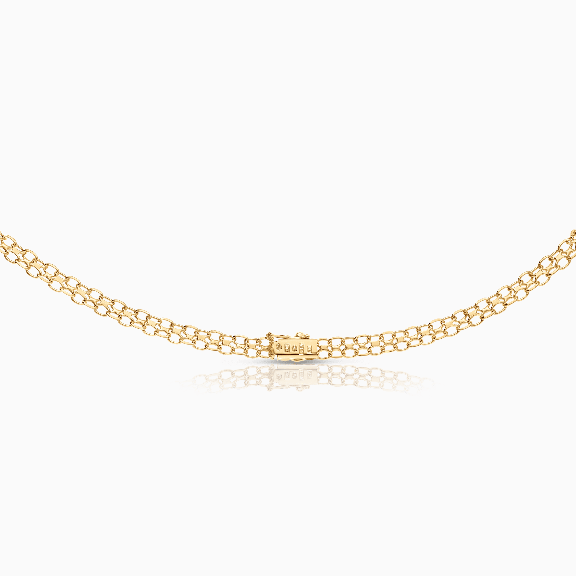 X-länk halsband 17,92g 18K guld