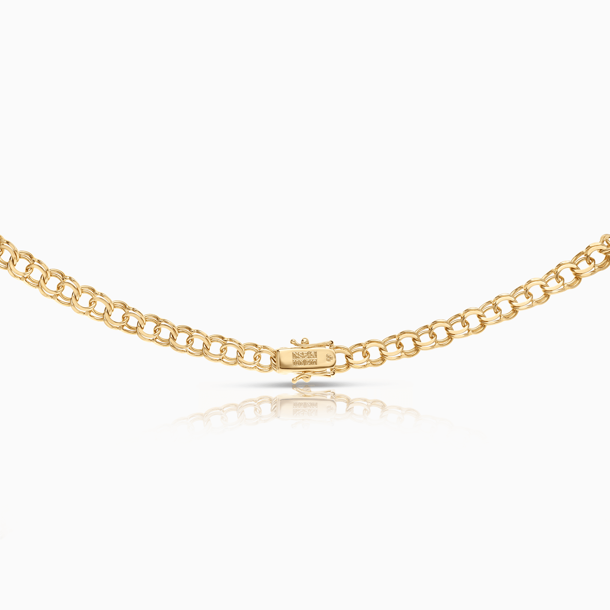 Bismarck necklace 41.58g 18K gold