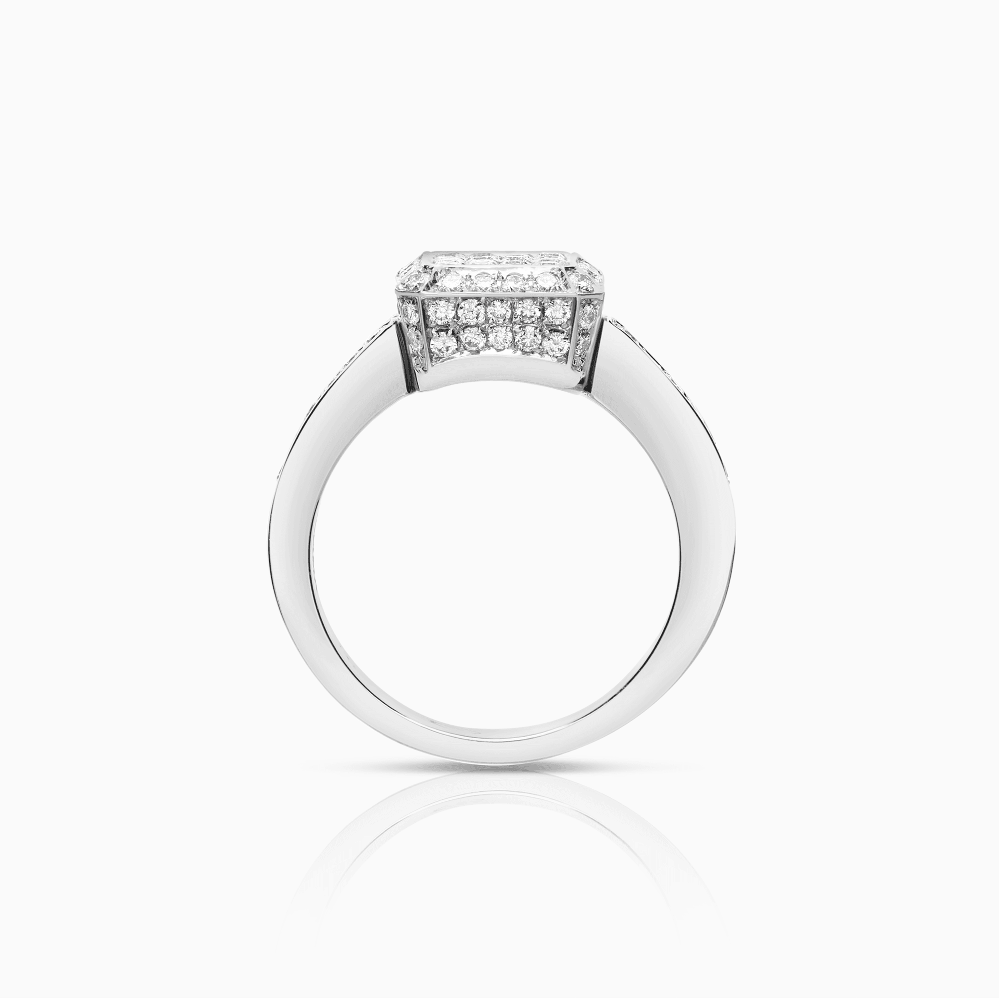 Diamond Ring 1.00ct 18K White Gold
