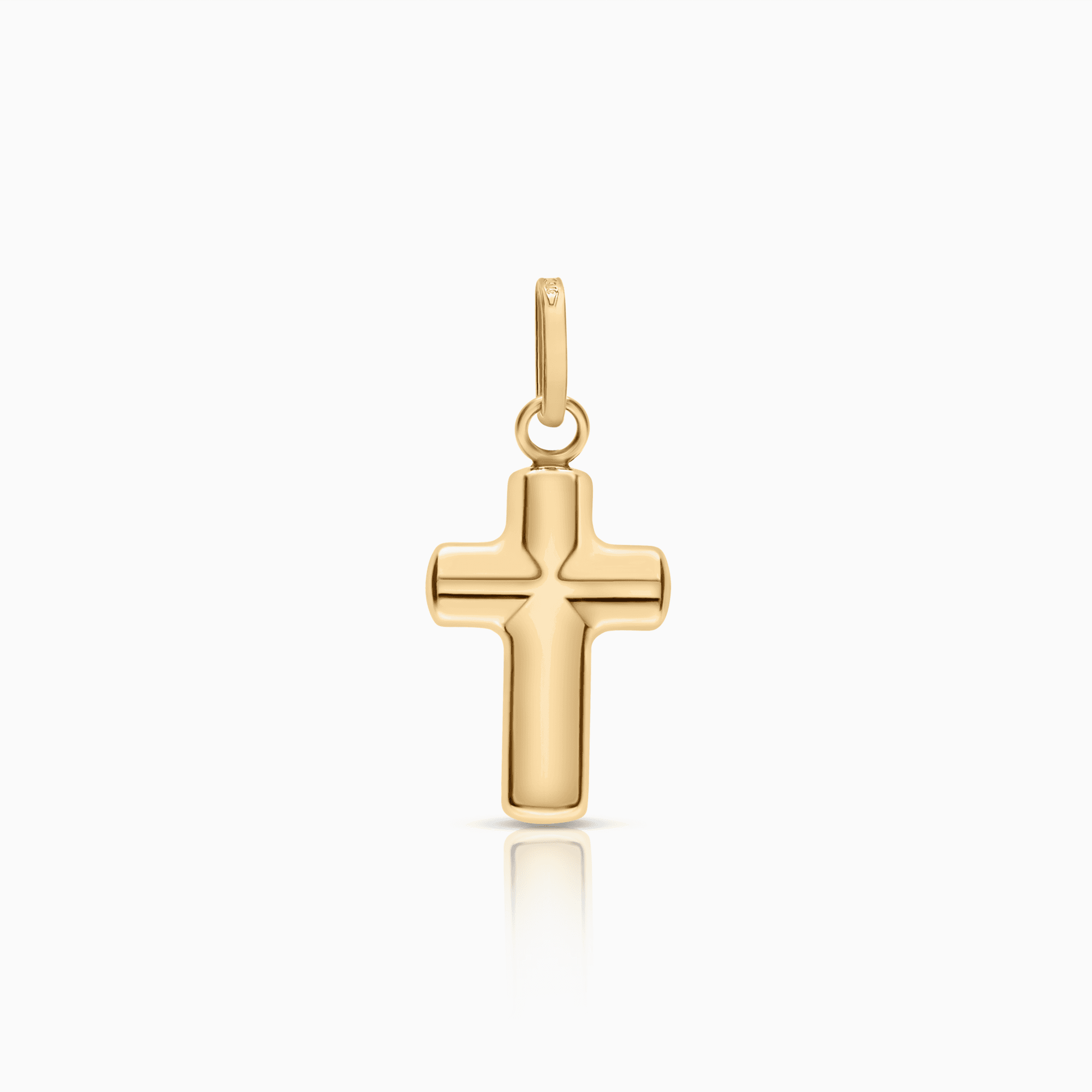 Hängsmycke kors 0,35g 9K guld
