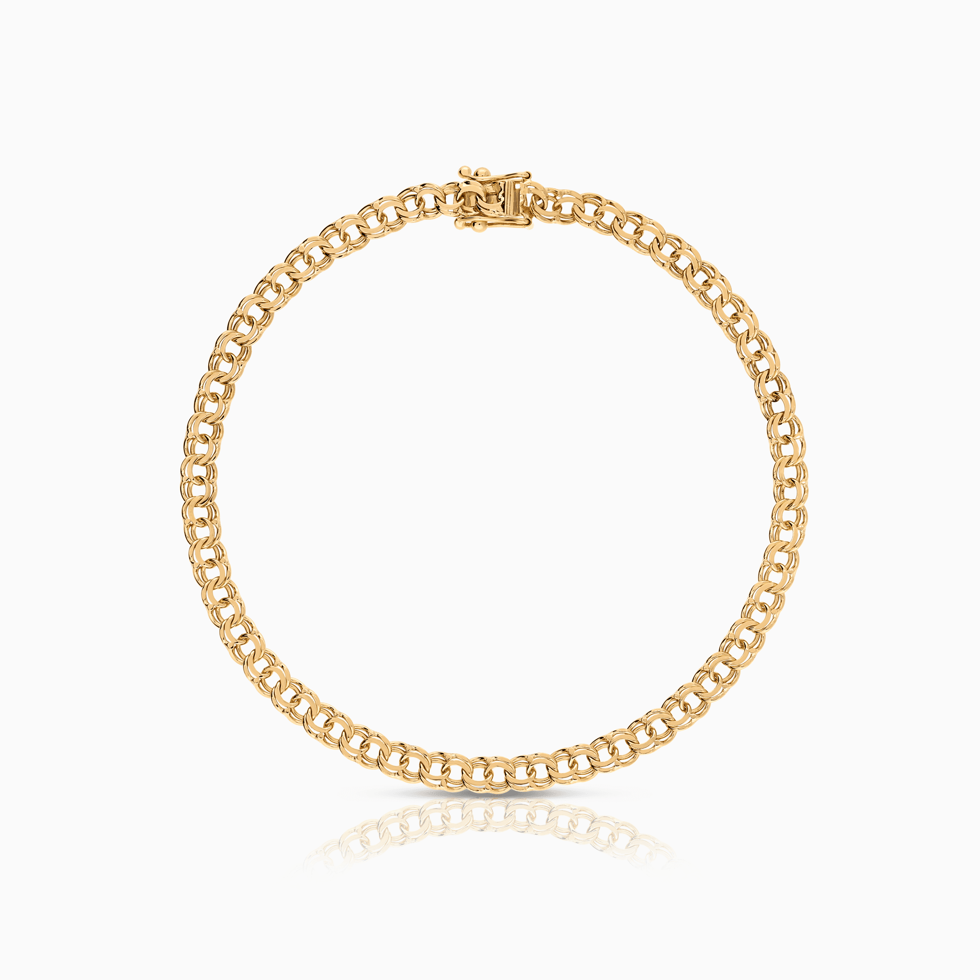 Bismarck armband 5,10g 18K guld