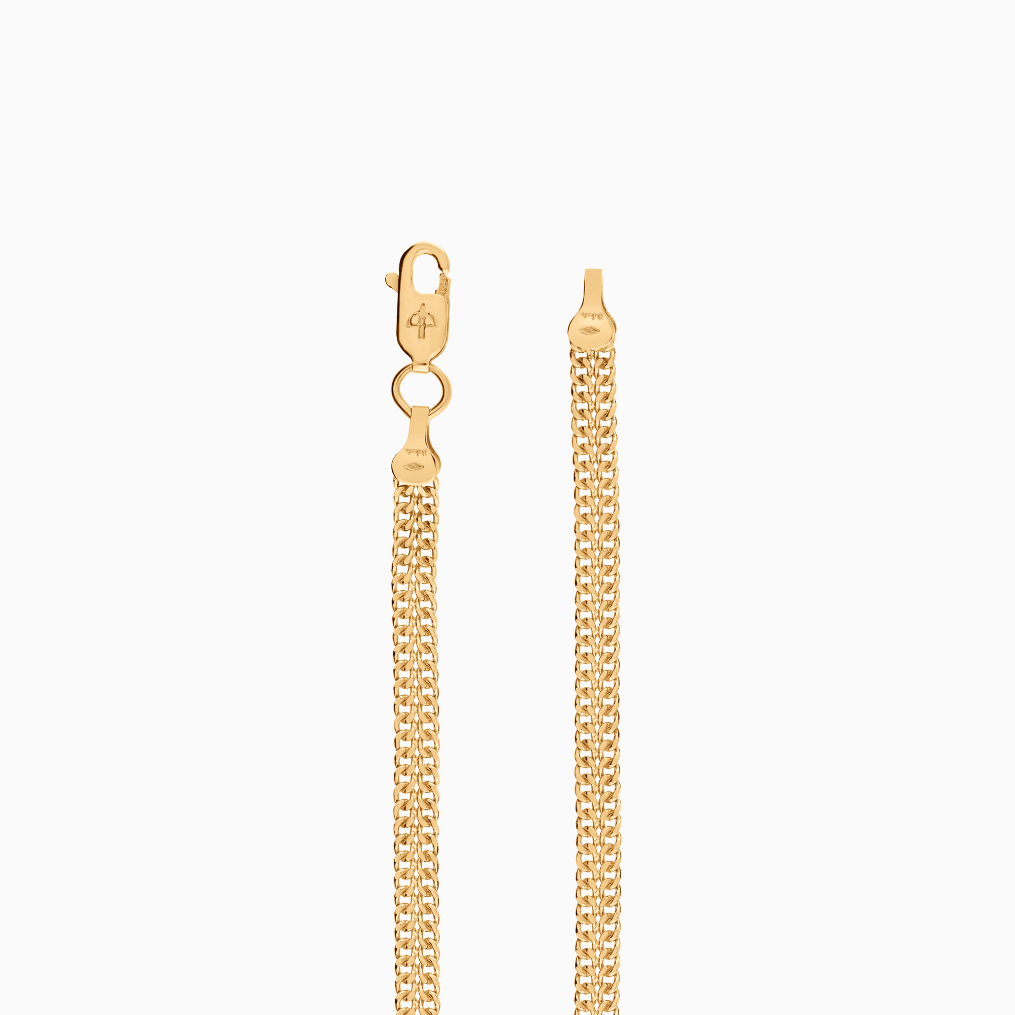 Fishbone bracelet 4.38g 18K gold