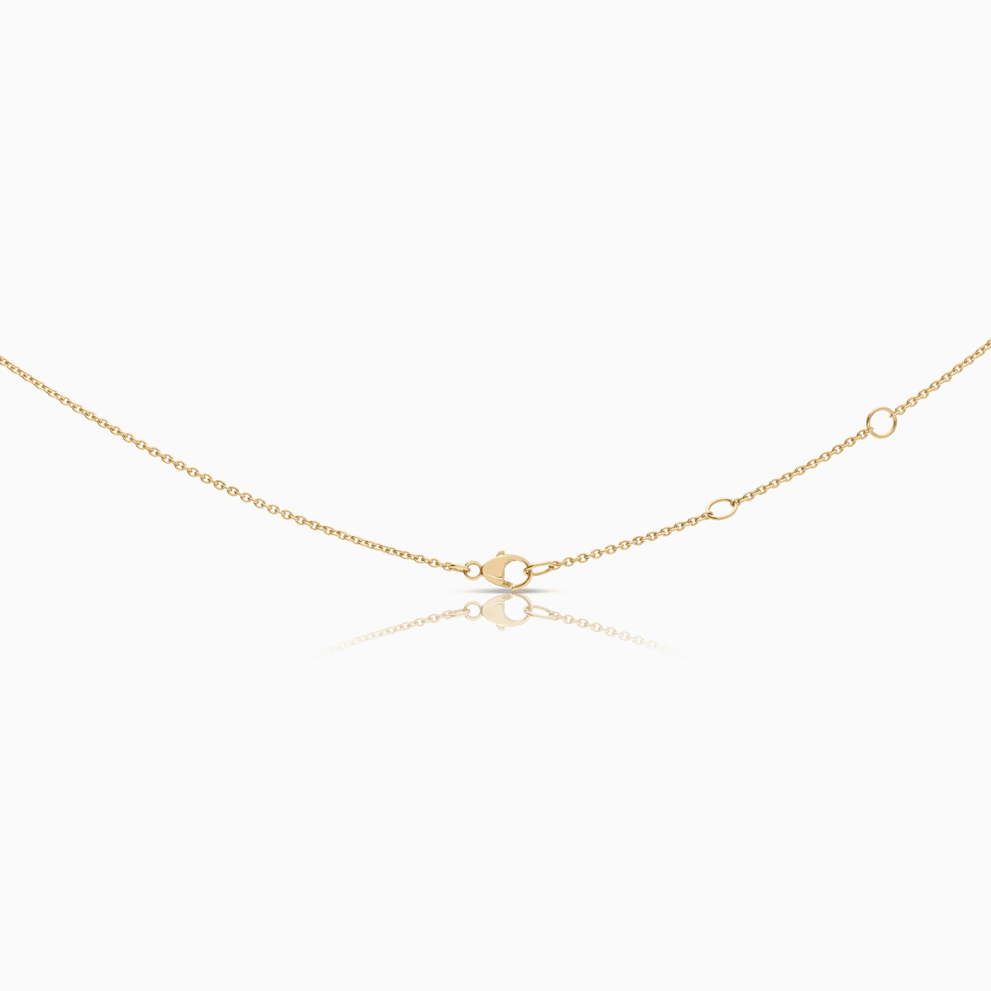 Georg Jensen Halo necklace 0.06ct 18K gold