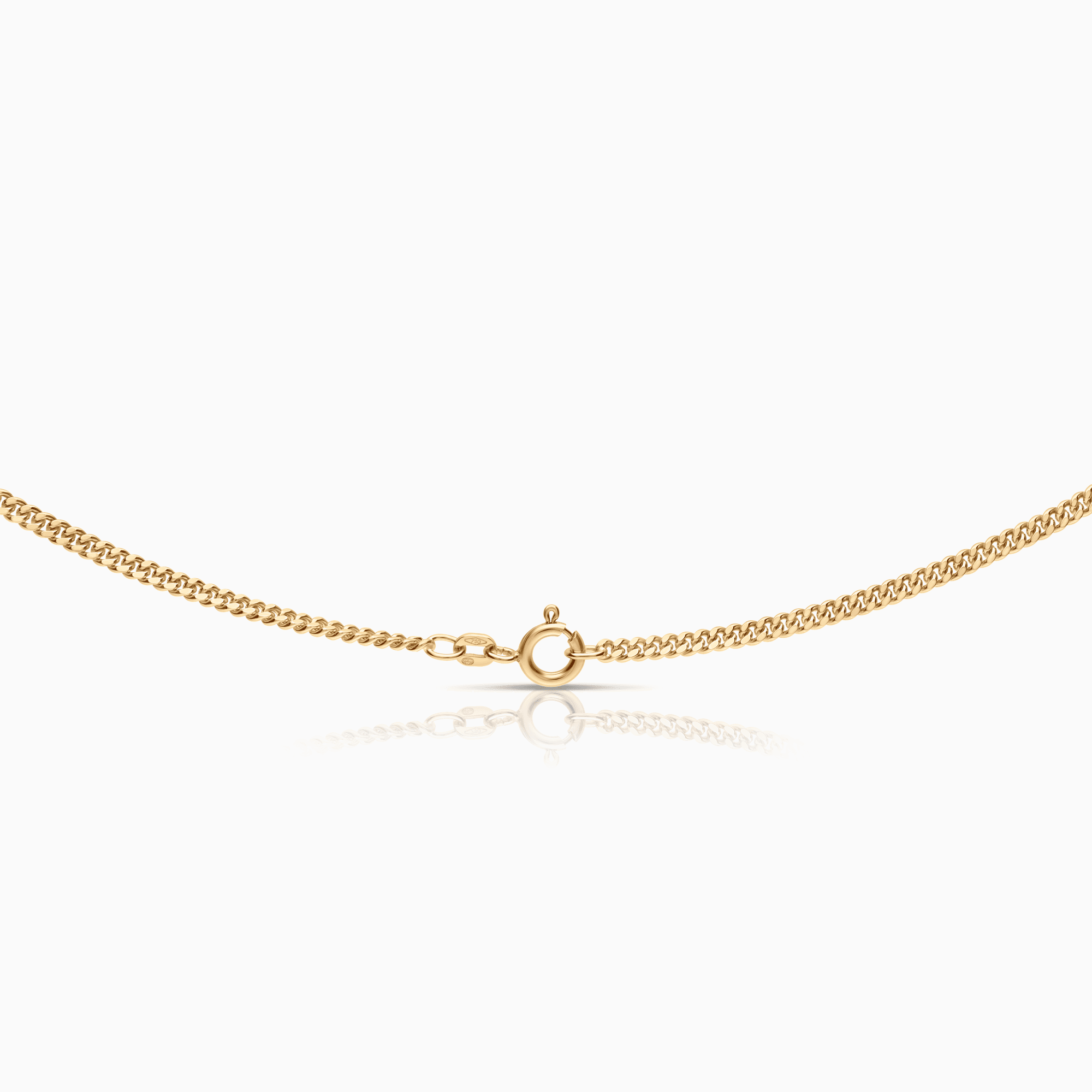 Curb chain 16.90g 18K gold