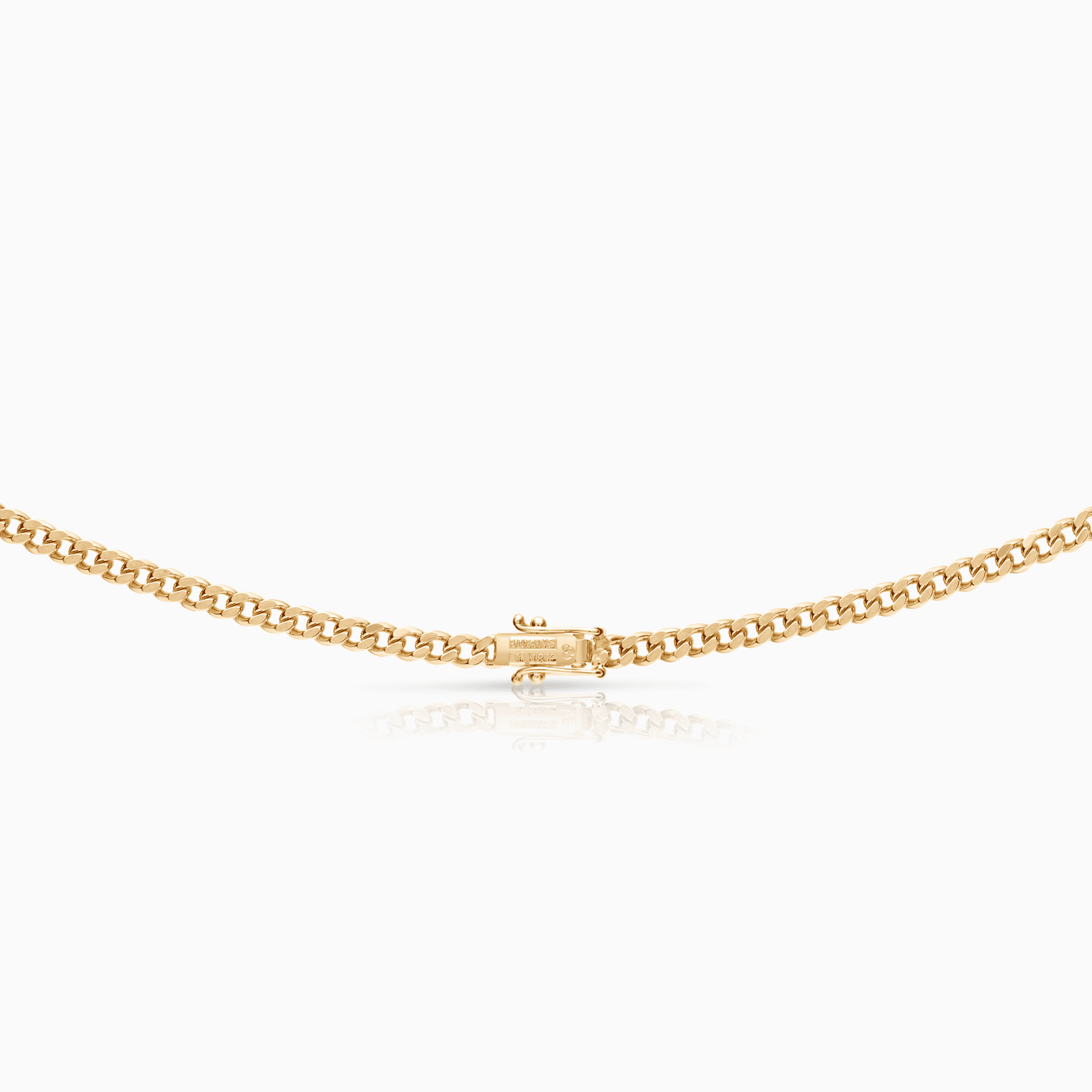 Curb chain 24.34g 18K gold