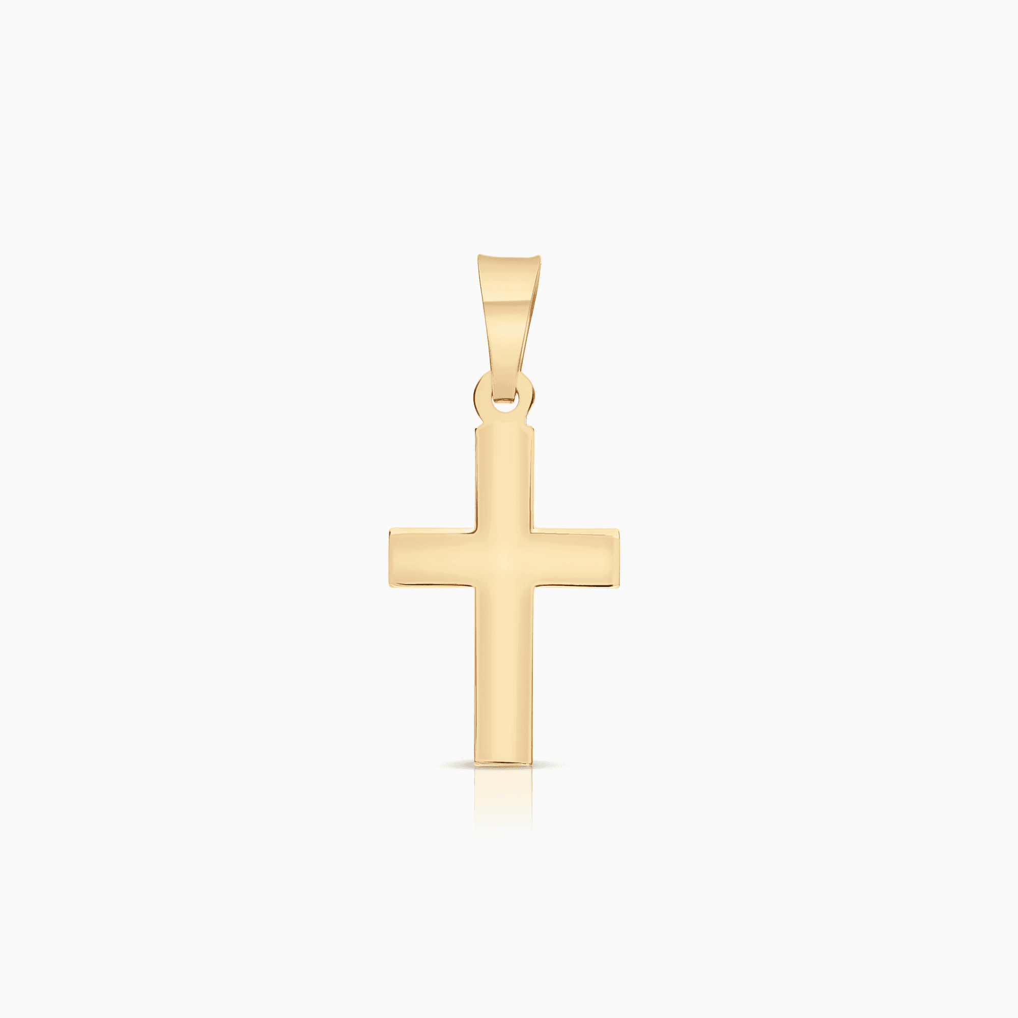 Pendant cross 0.68g 18K gold