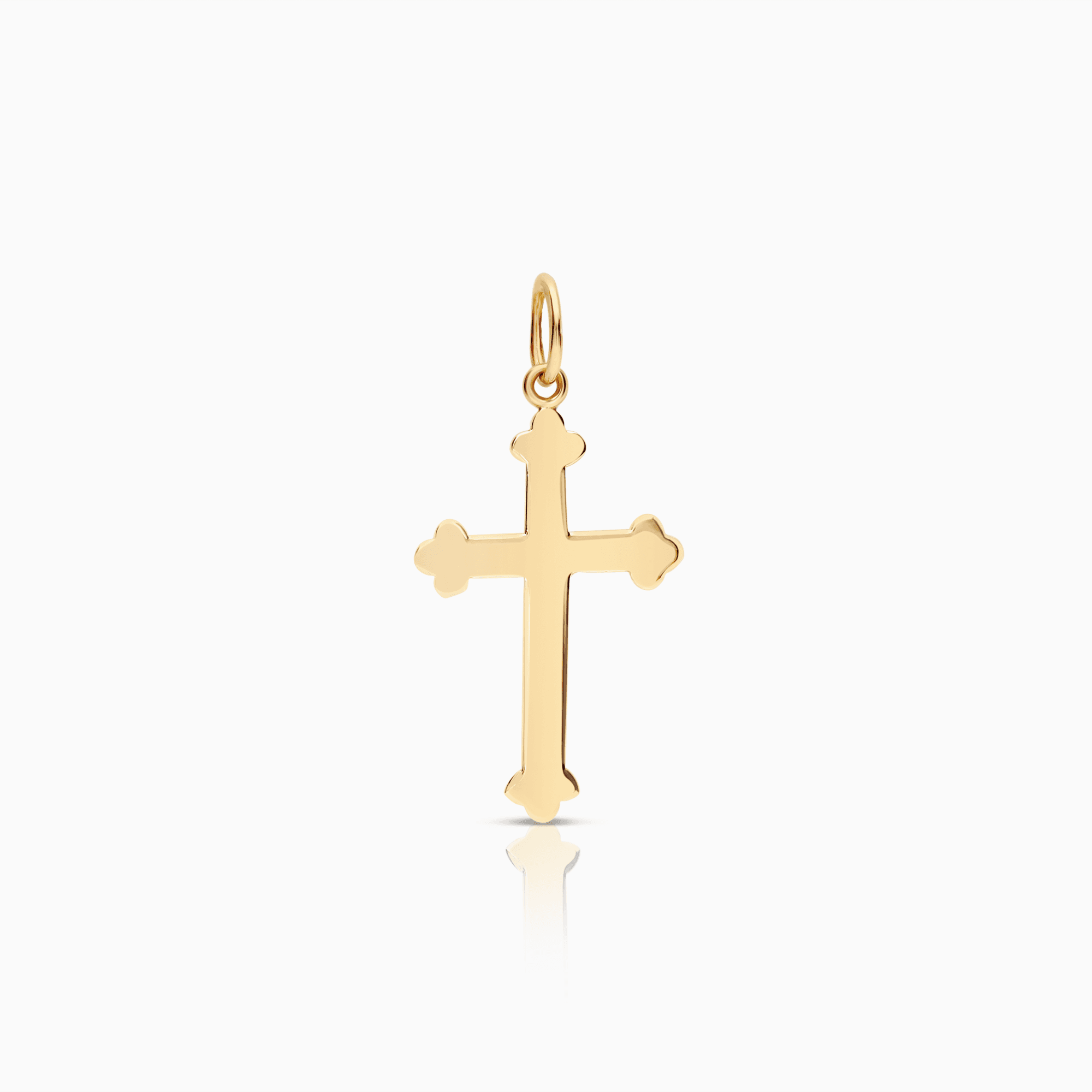Cross pendant 0.51g 18K gold