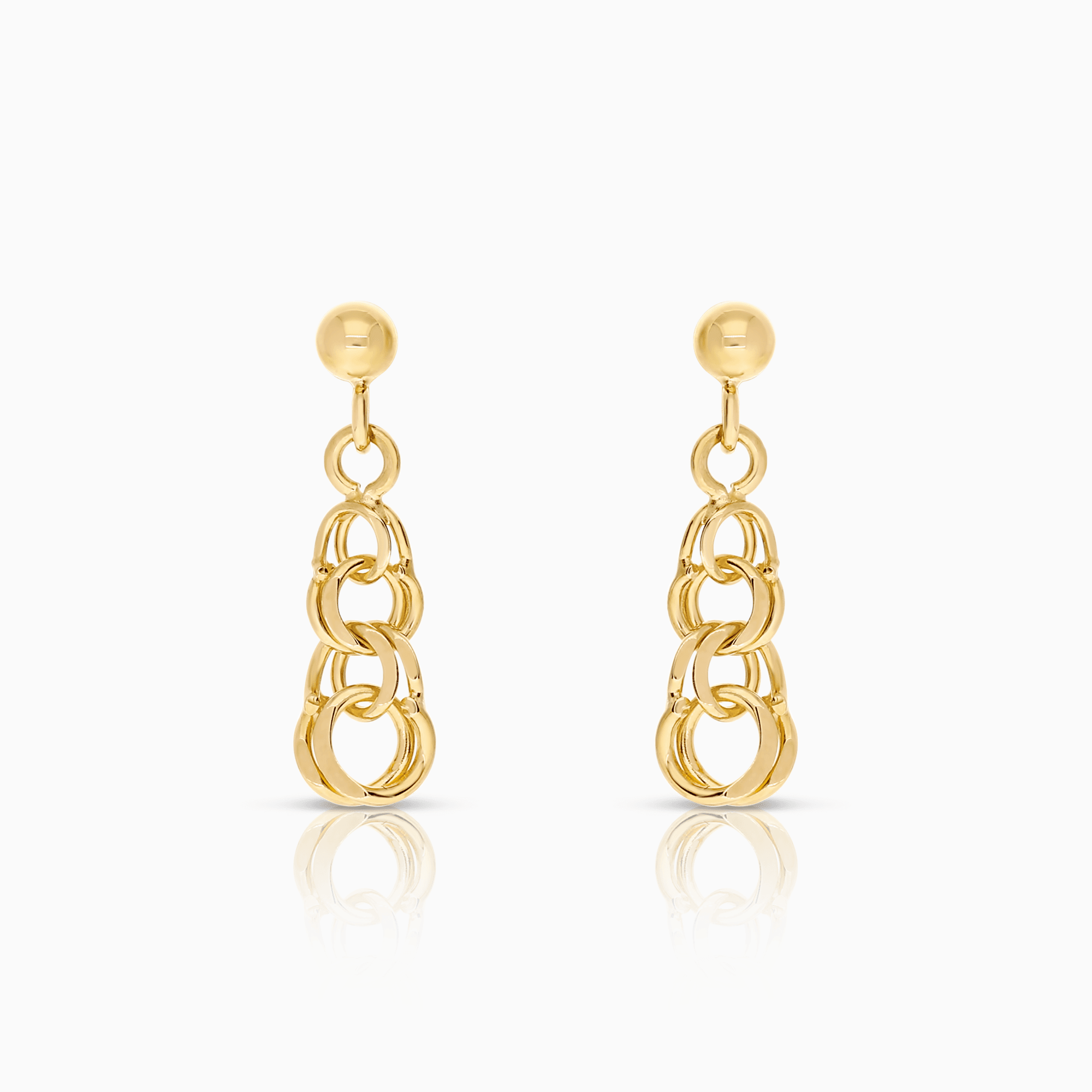 Bismarck earrings 1.26g 18K gold