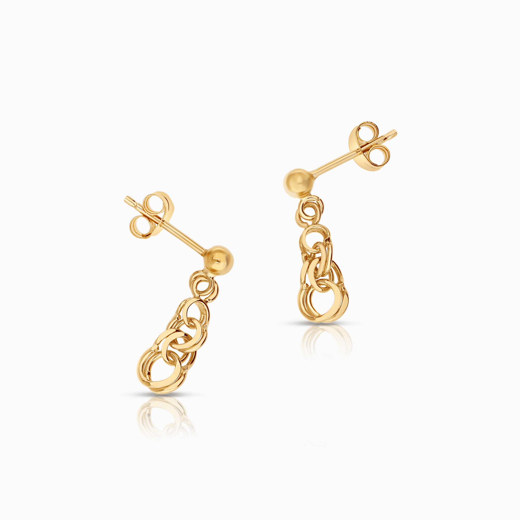 Bismarck earrings 1.26g 18K gold