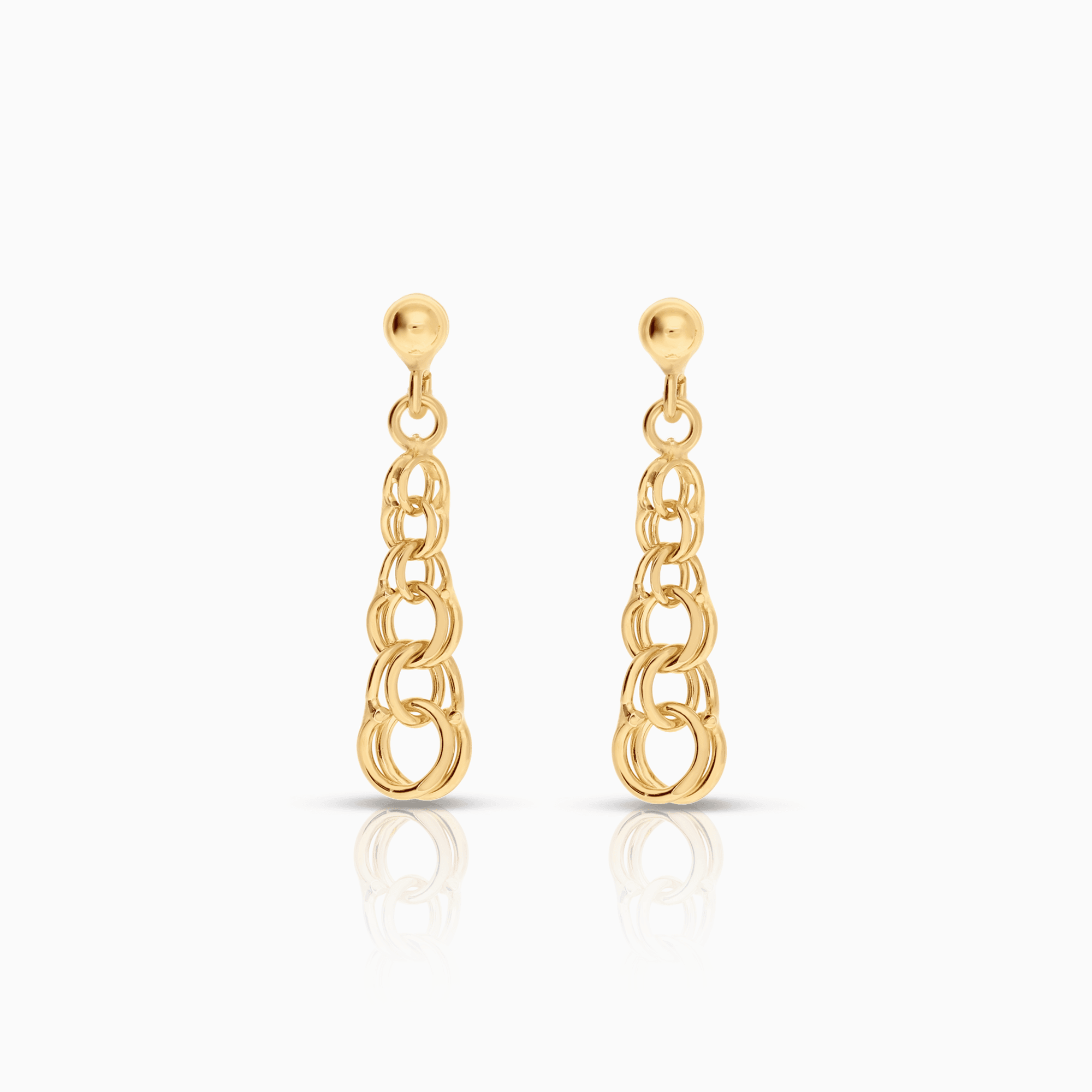 Bismarck Earrings 1.54g 18K Gold