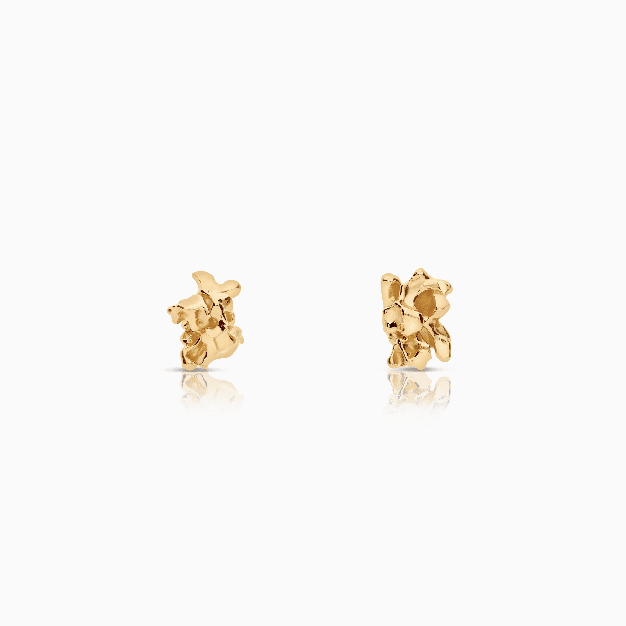 Gold earrings 2.72g 18K gold