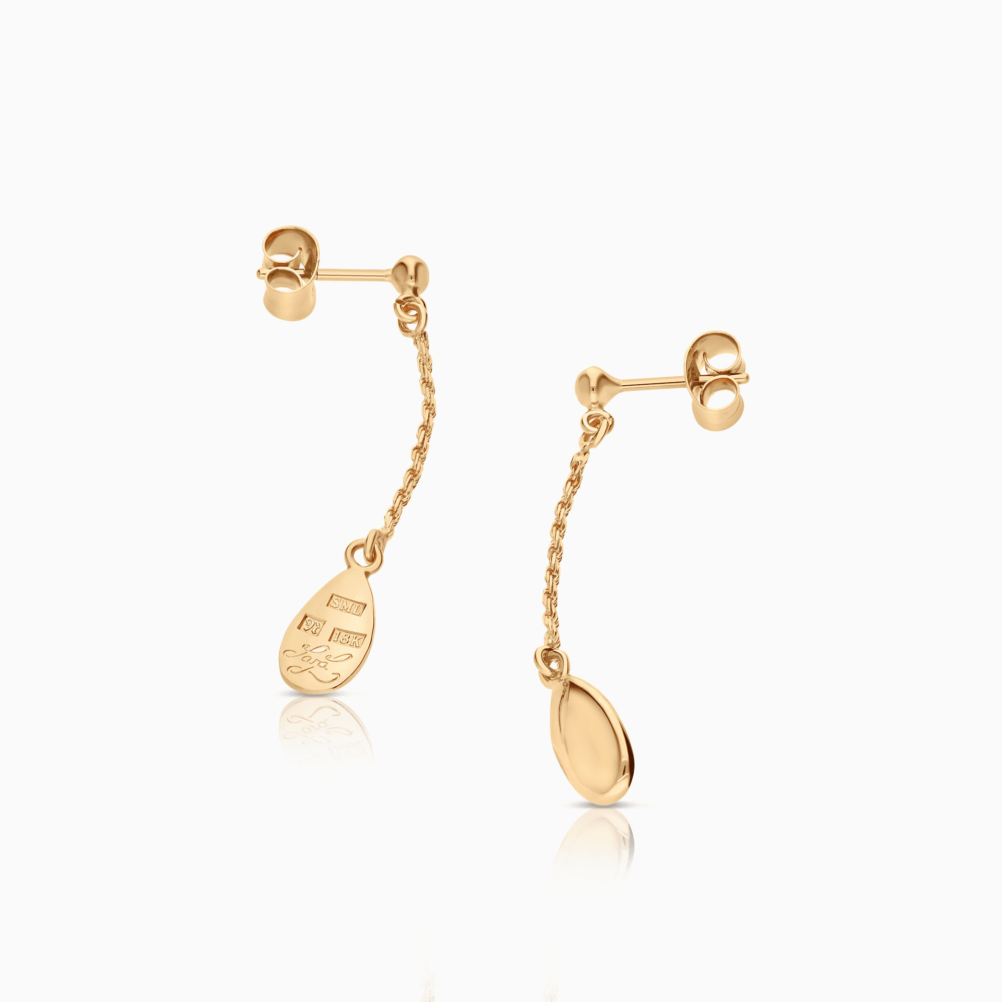 Gold Earrings 2.78g 18K Gold