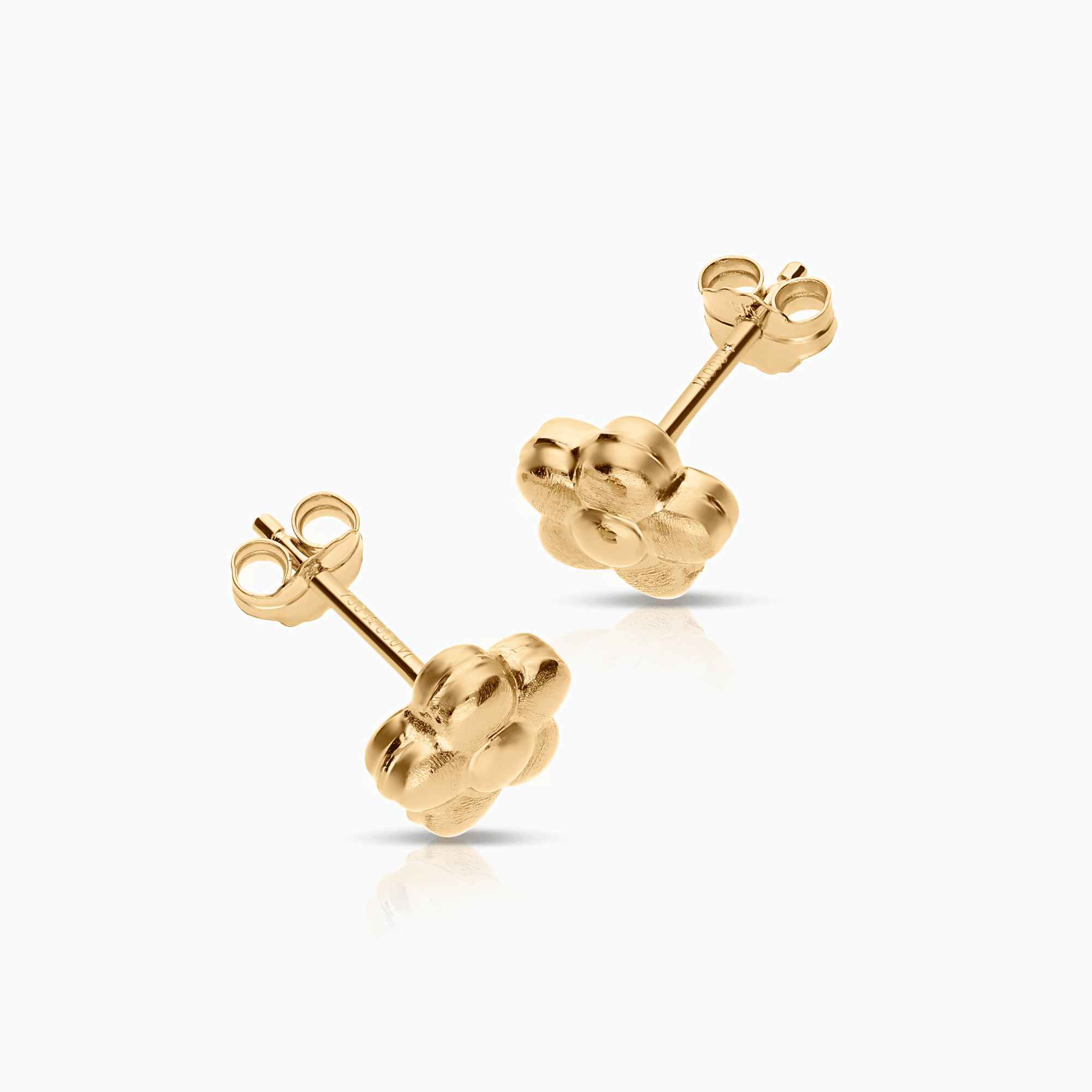 Guldörhängen blomma 1,40g 18K guld