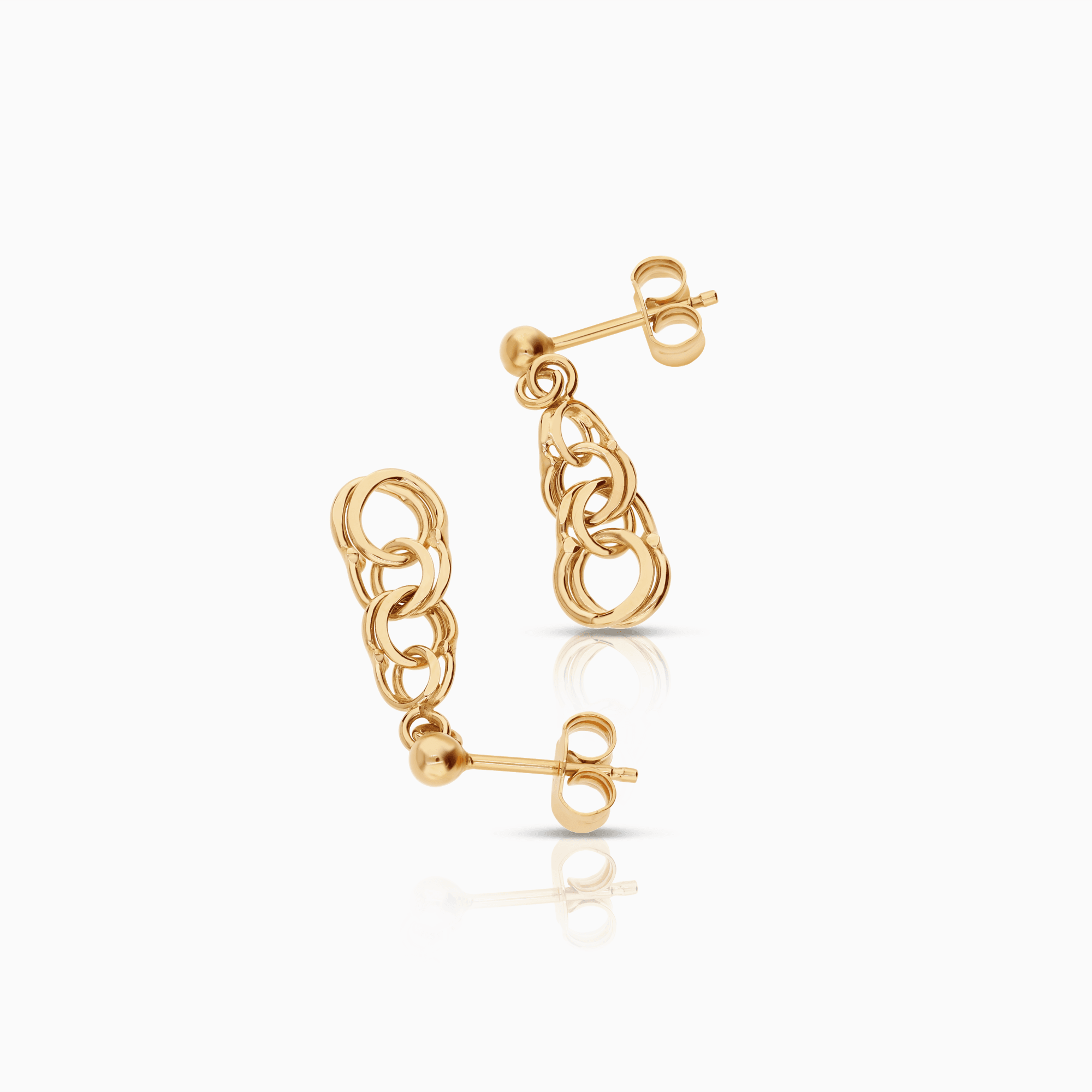 Bismarck earrings 2.00g 18K gold