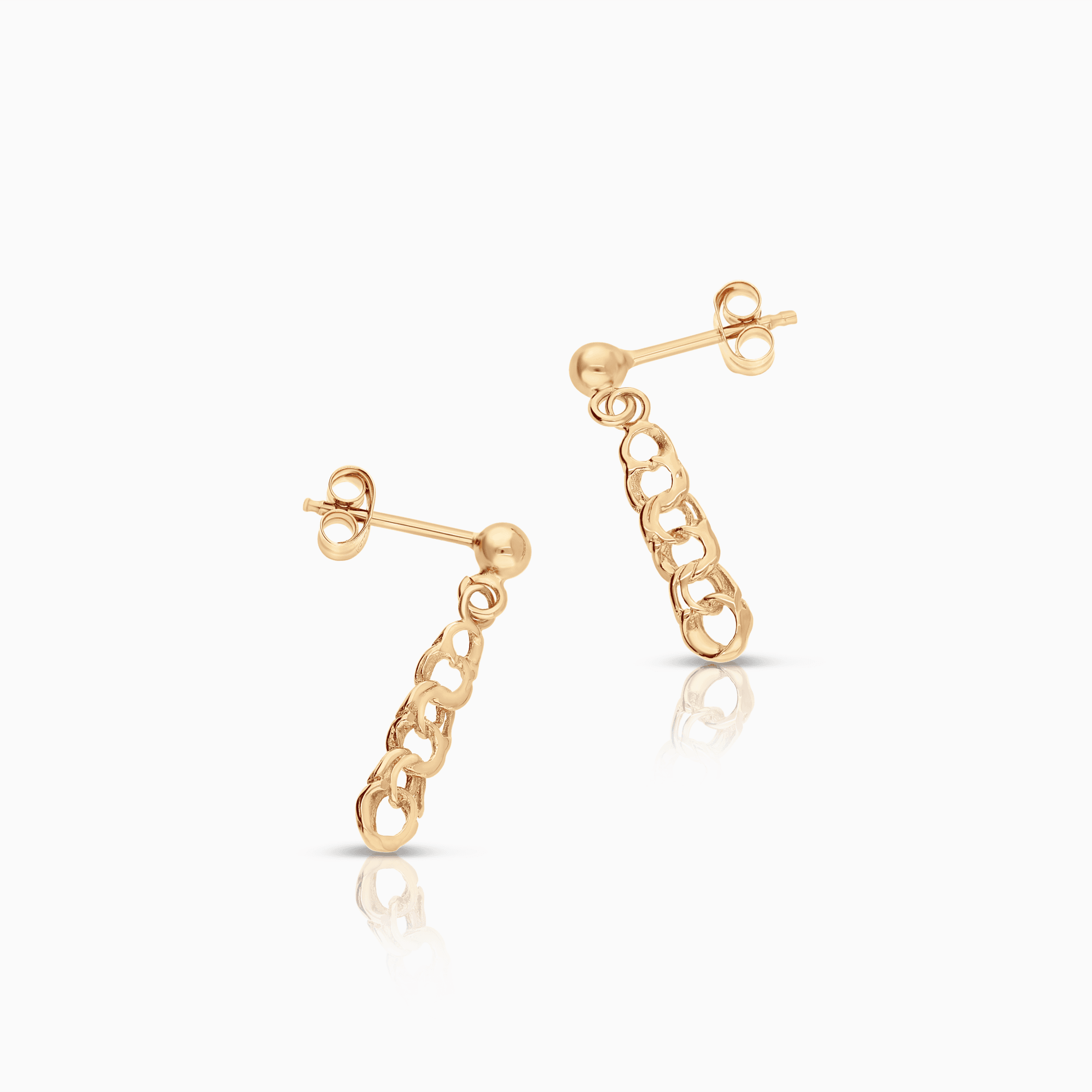 Bismarck earrings 1.24g 18K gold