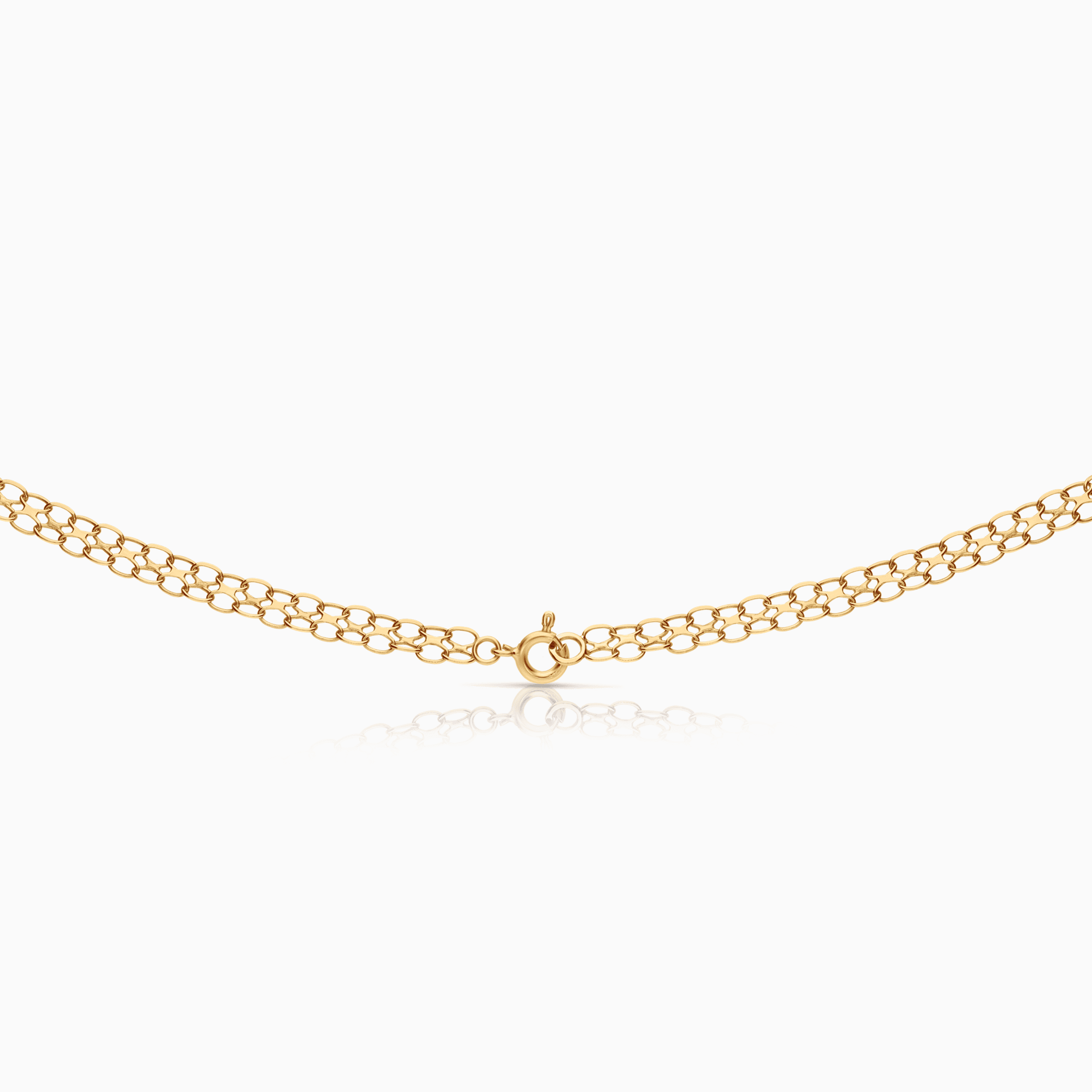 X-link necklace 9.29g 18K gold