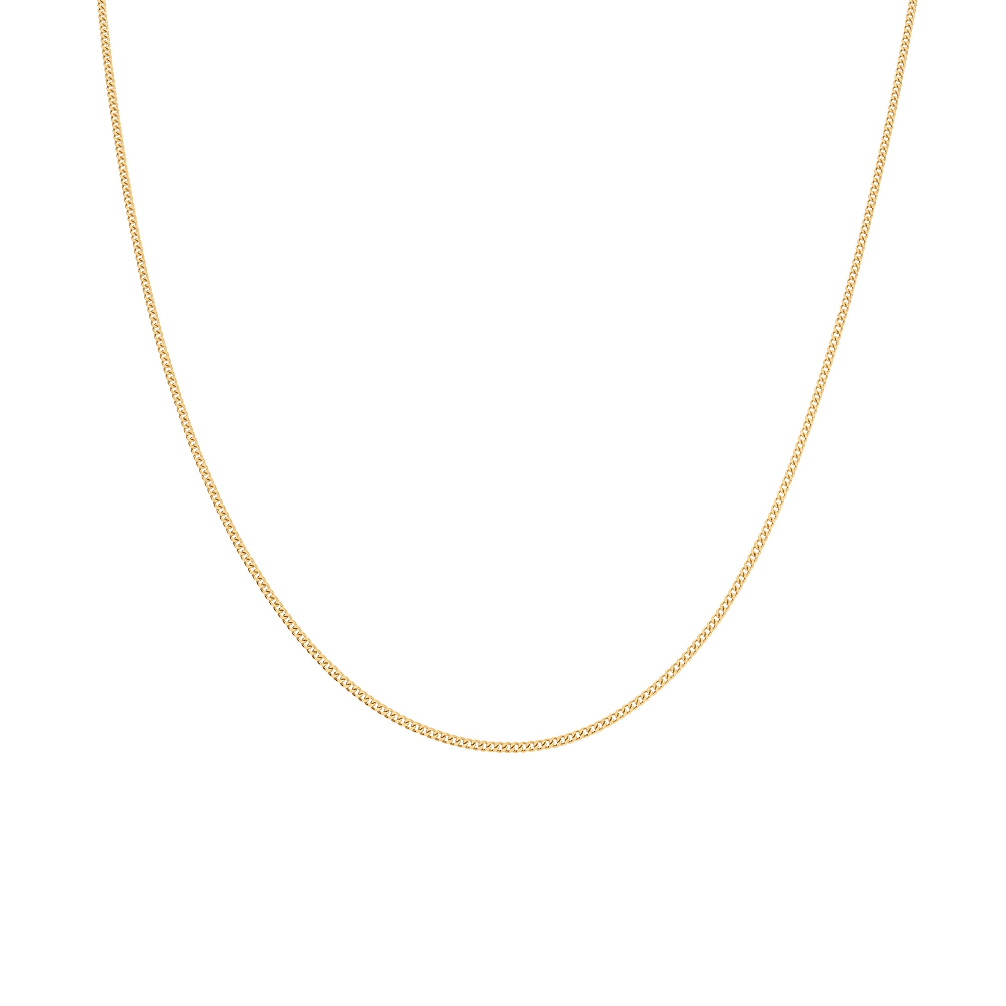 Curb chain 41cm 18K gold