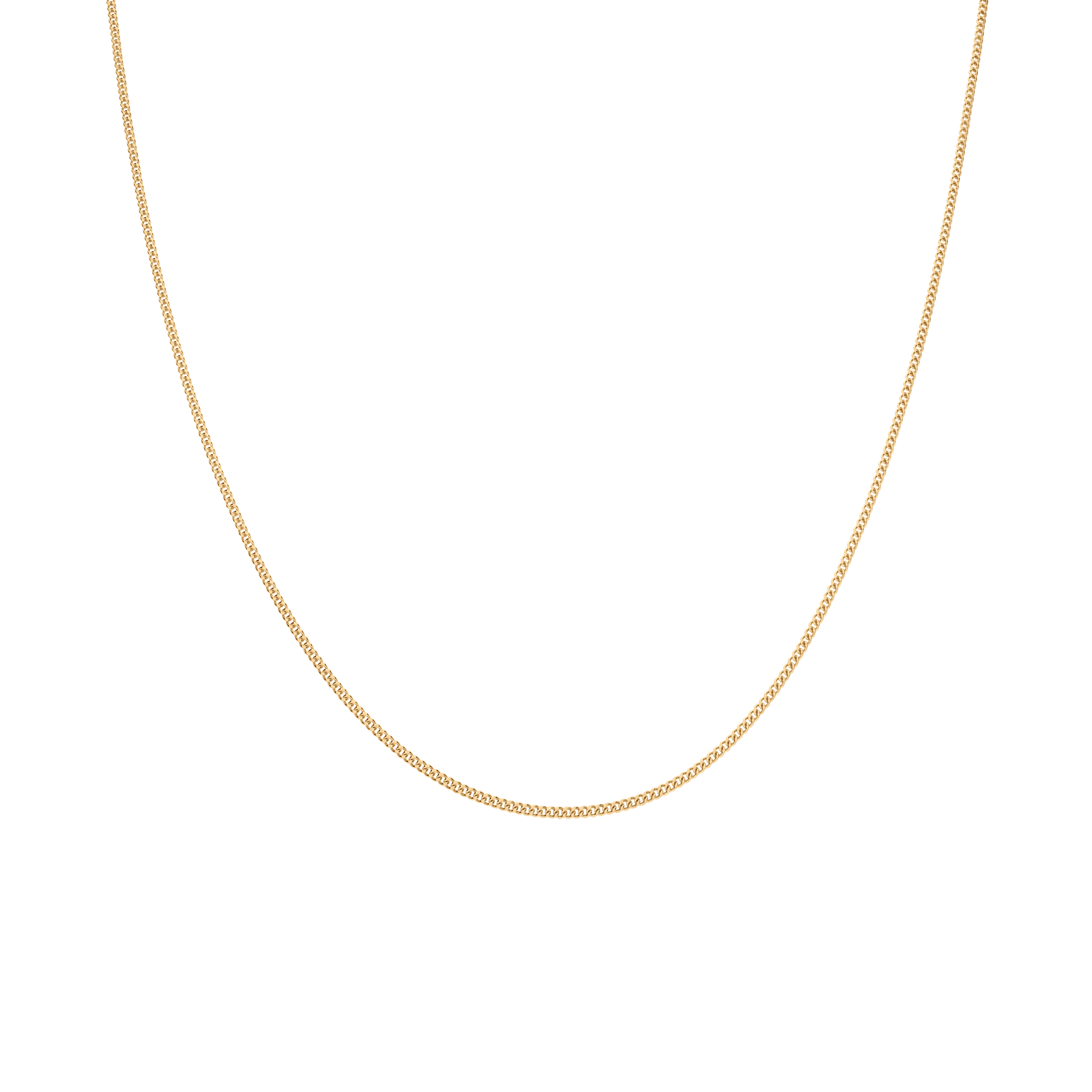 Pansarkedja 42cm 18K guld