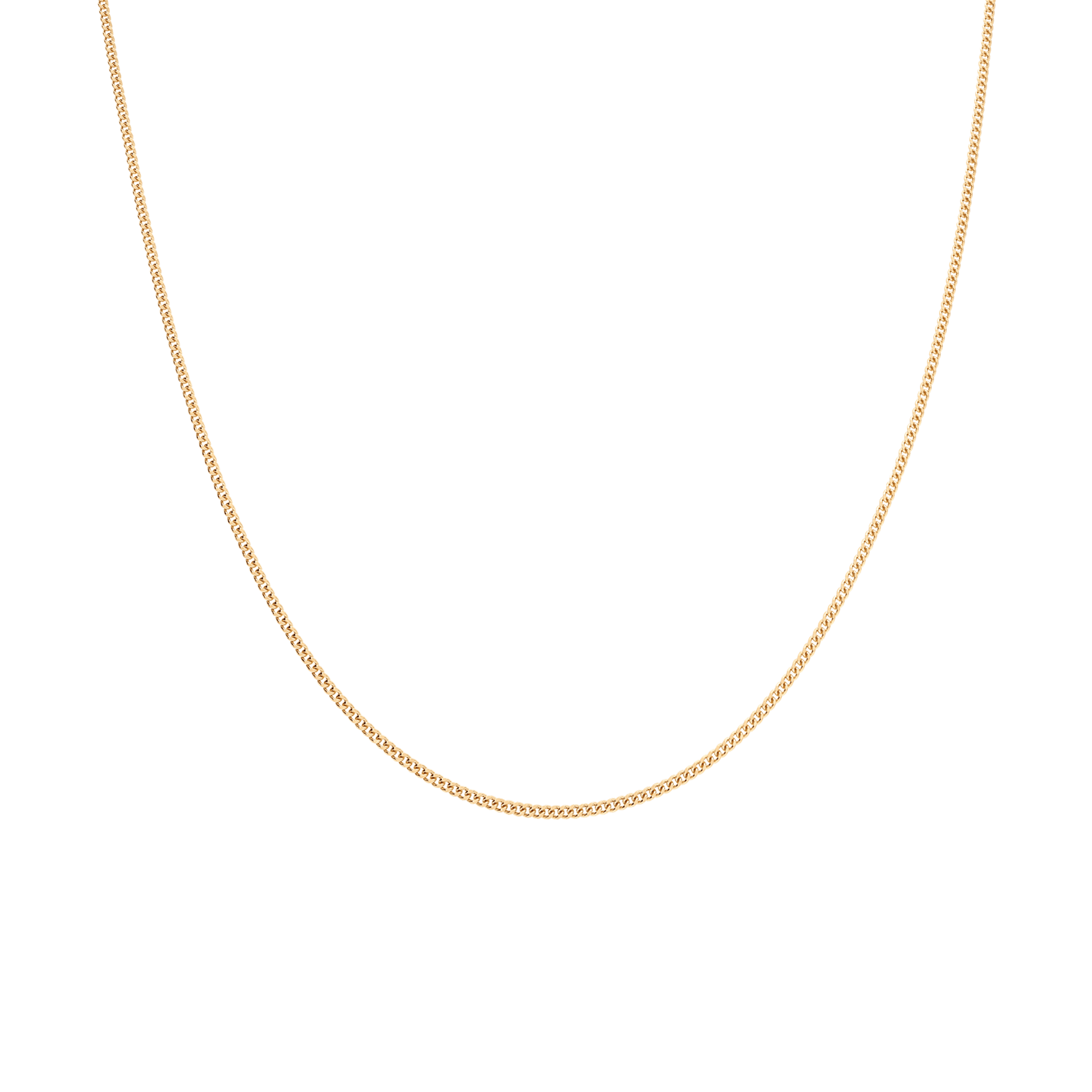 Pansarkedja 37cm 18K guld
