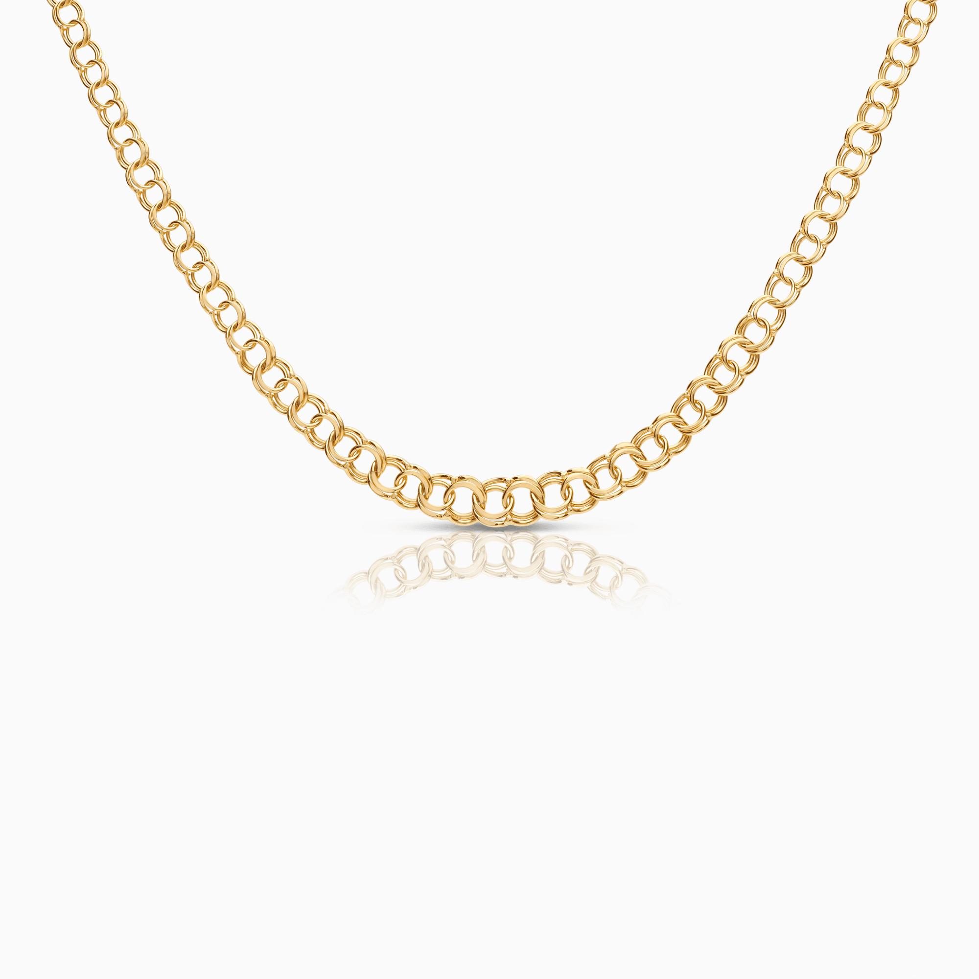 Bismarck necklace 7.99g 18K gold