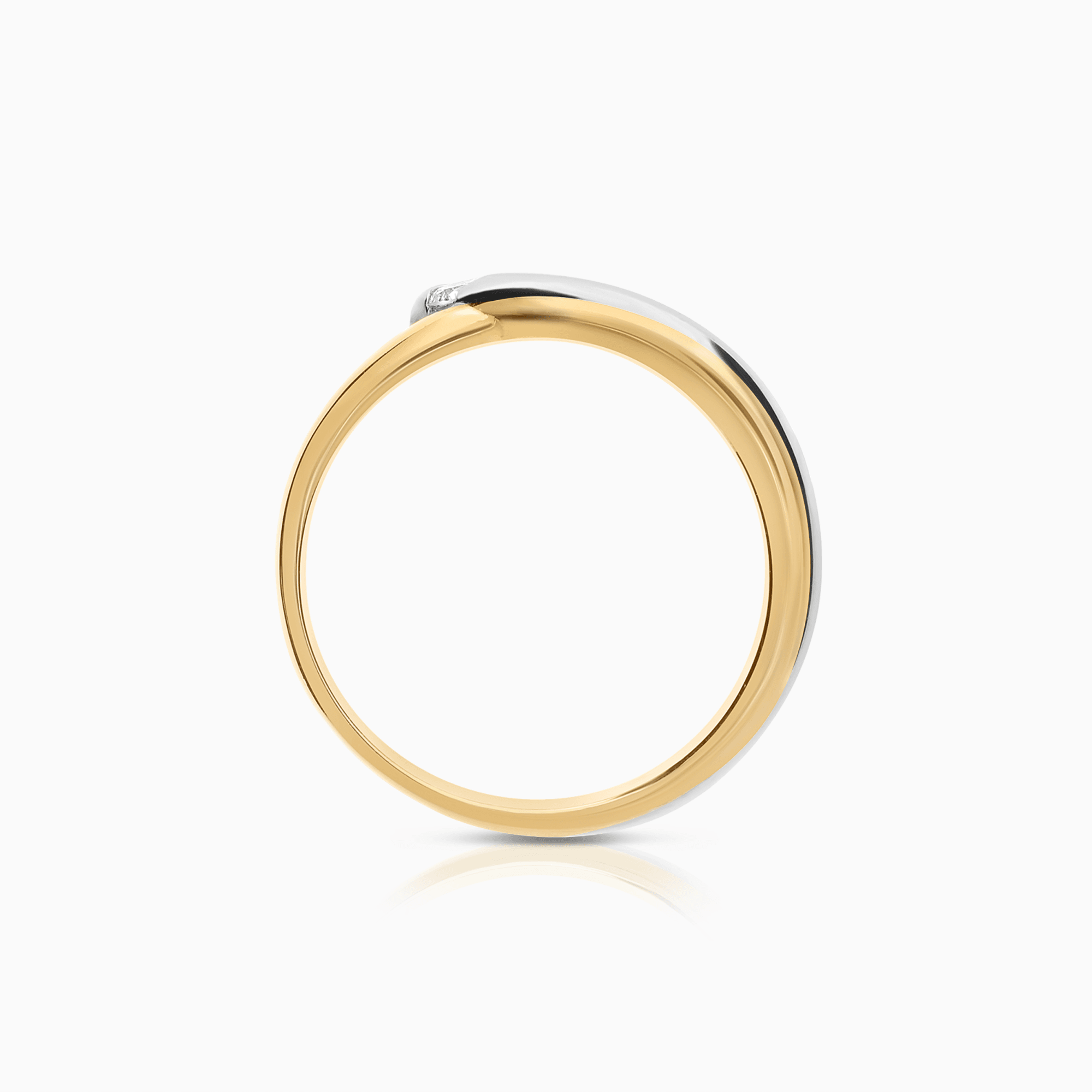 Diamond ring 0.08ct 18K gold