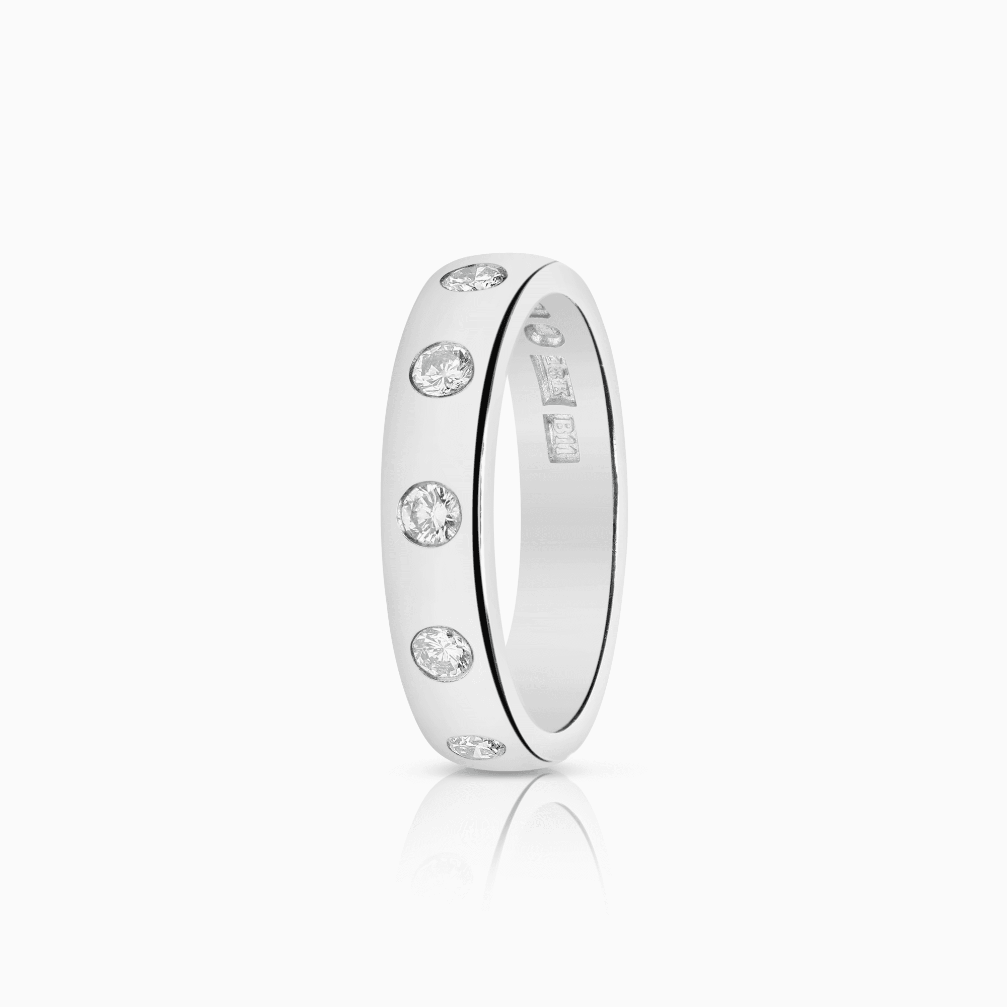 Diamantring 0,25ct 18K vitguld