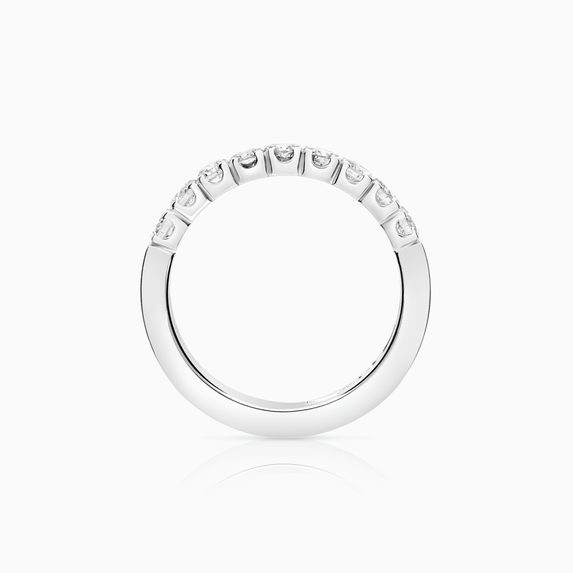 Alliansring 0,60ct 18K vitguld