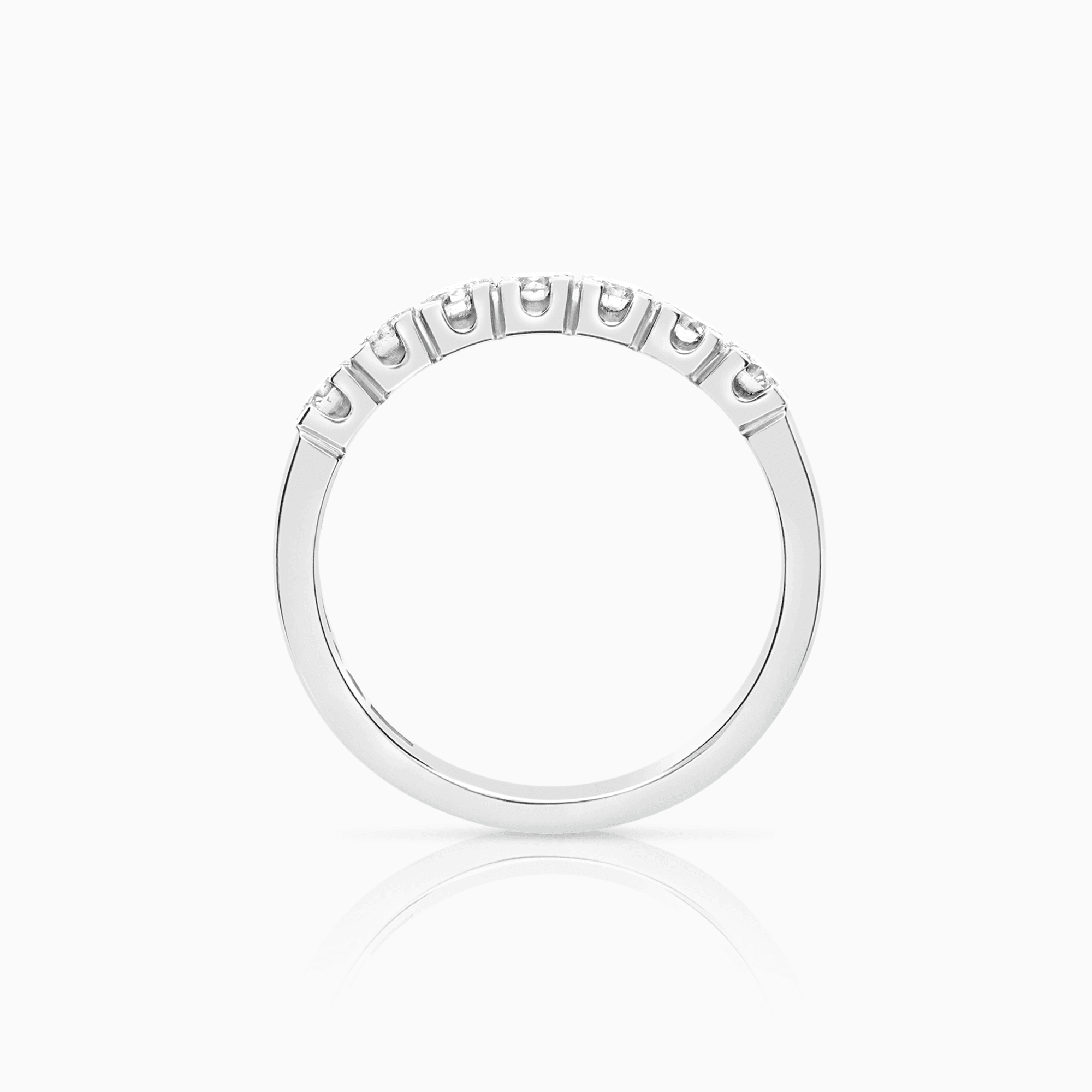 Alliansring 0,65ct 18K vitguld