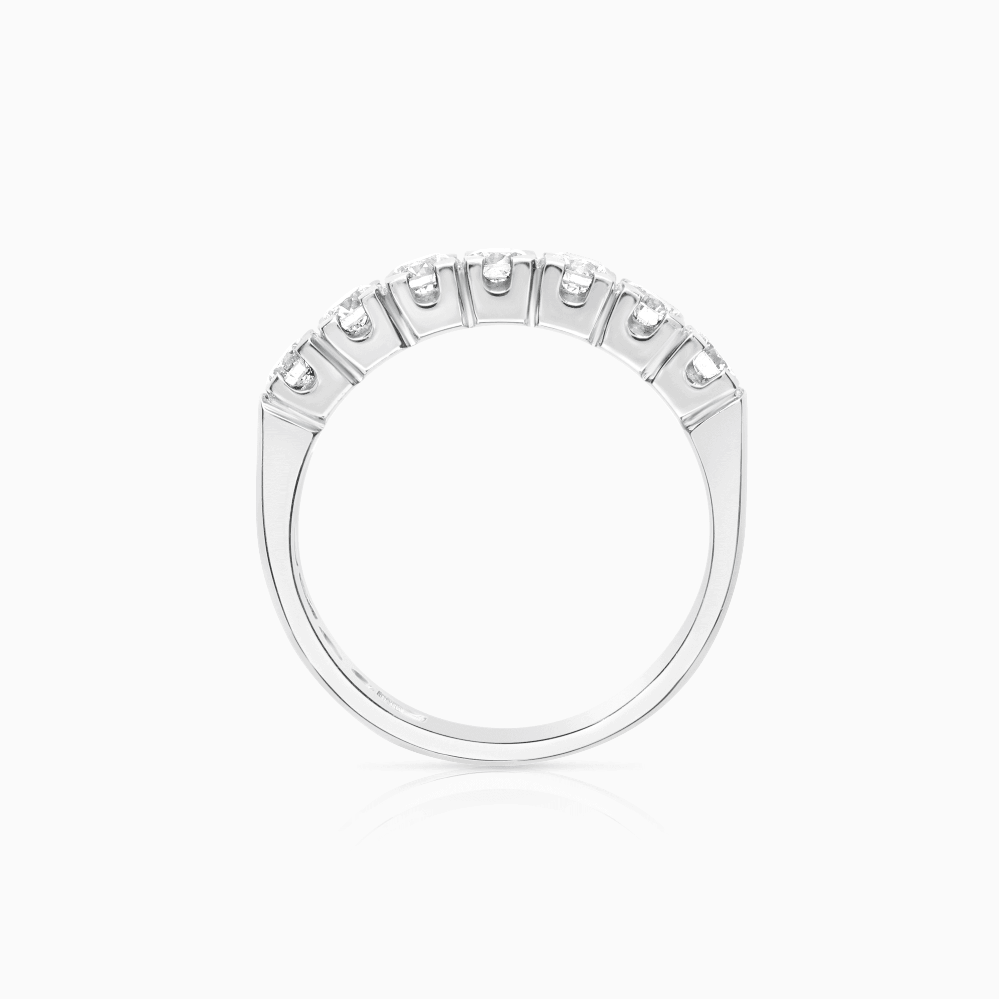 Alliansring 0,84ct 18K vitguld
